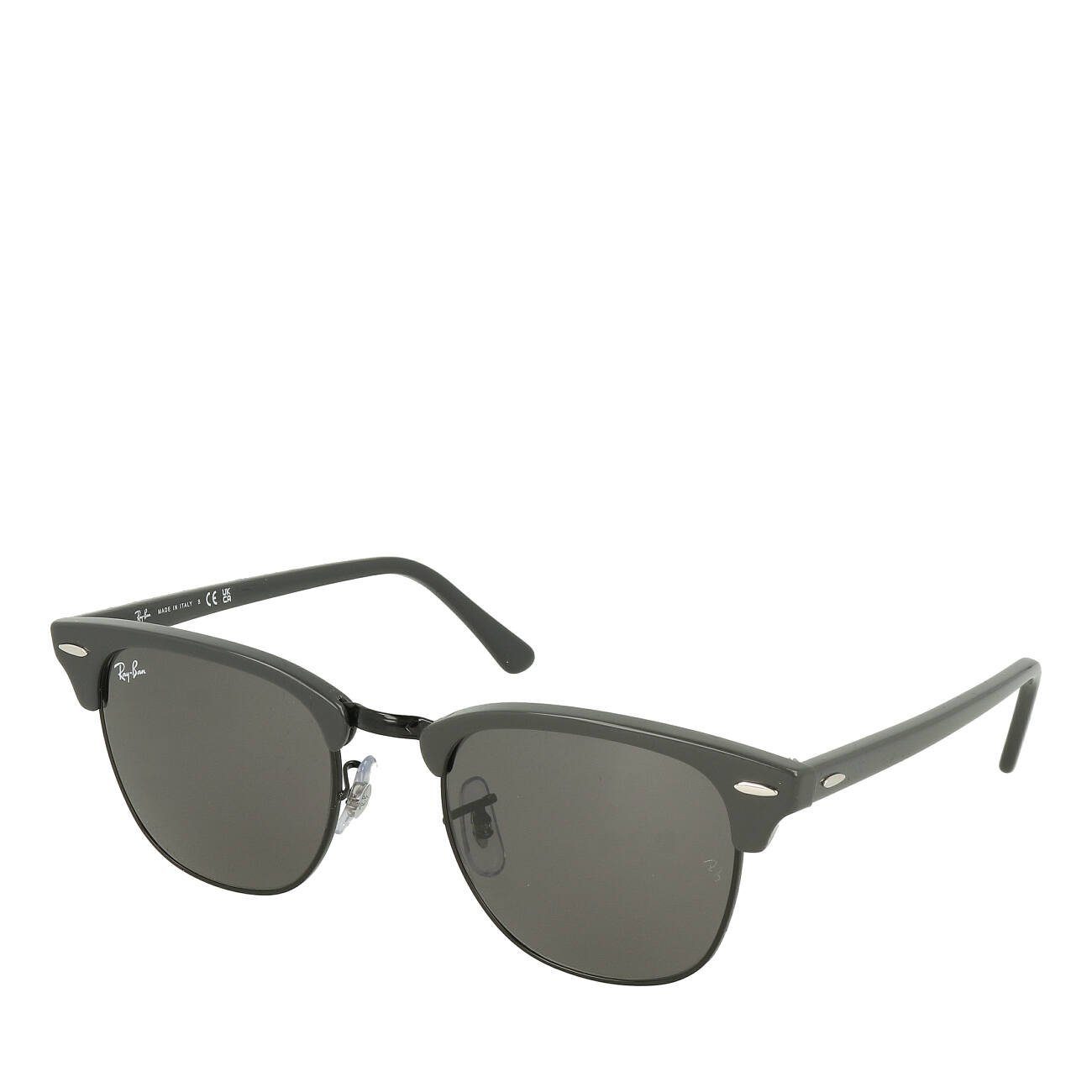 Ray-Ban Sonnenbrille Ray-Ban Clubmaster RB3016 1367B1 51 Grey On Black Dark günstig online kaufen