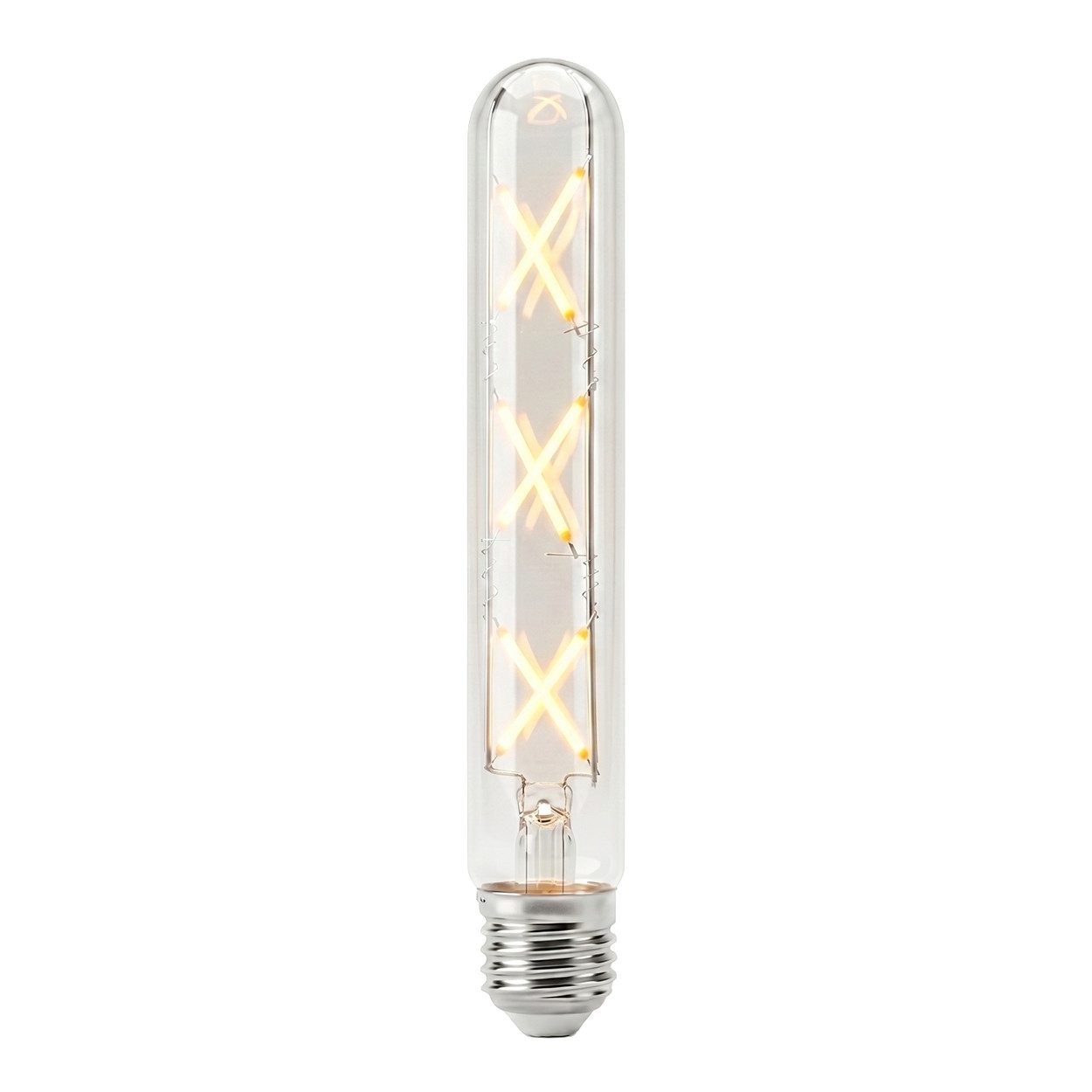 hofstein LED-Leuchtmittel 2er Set Glühbirne Warmweiß dimmbar 5 Watt, 2700 Kelvin, 500 Lumen, Röhre Vintage, Filament, Klar – Bild 3 von 5