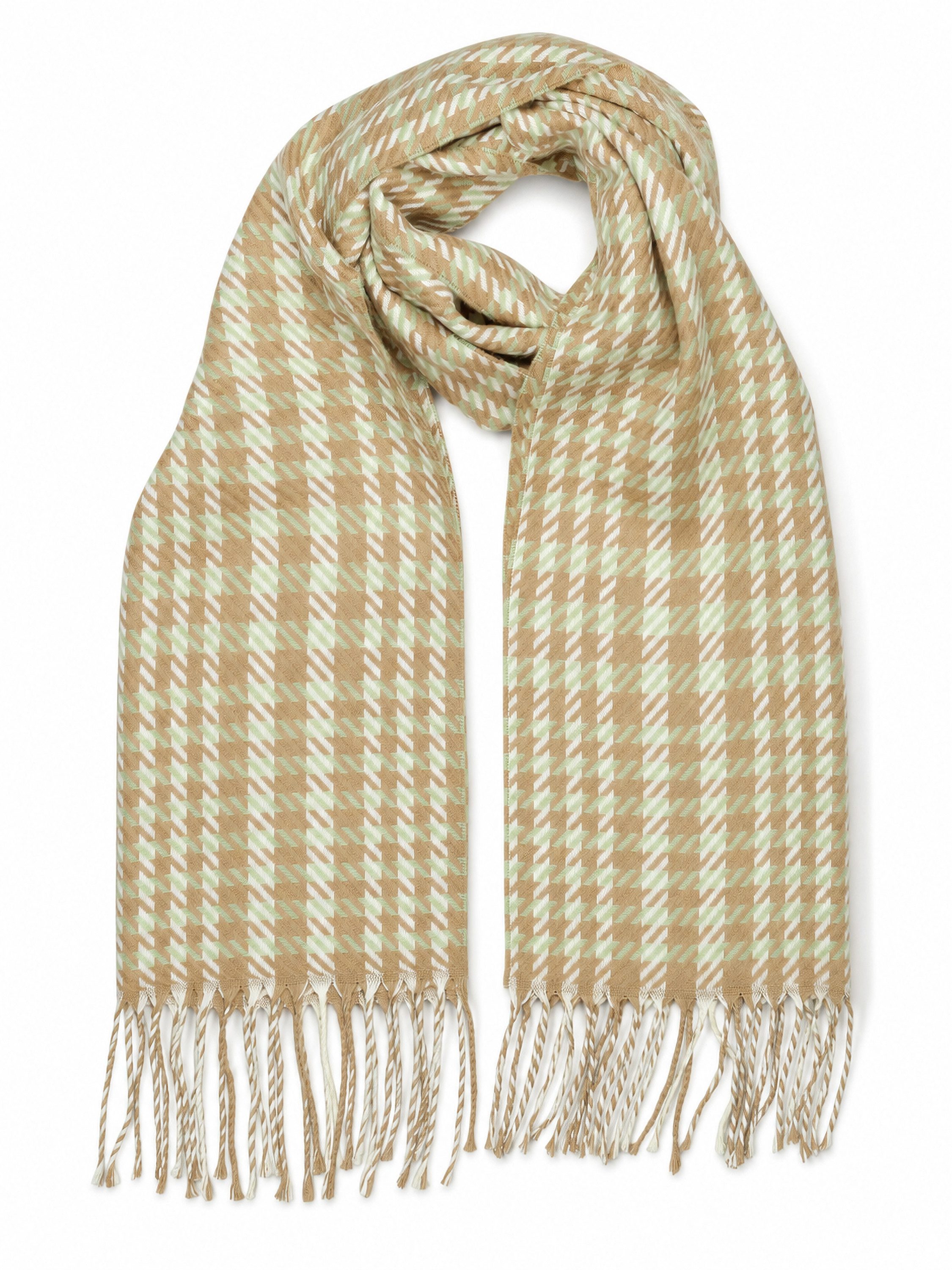 COLLEZIONE ALESSANDRO Wollschal Inverno, (1-St), Made in Italy, mit modernem Karo