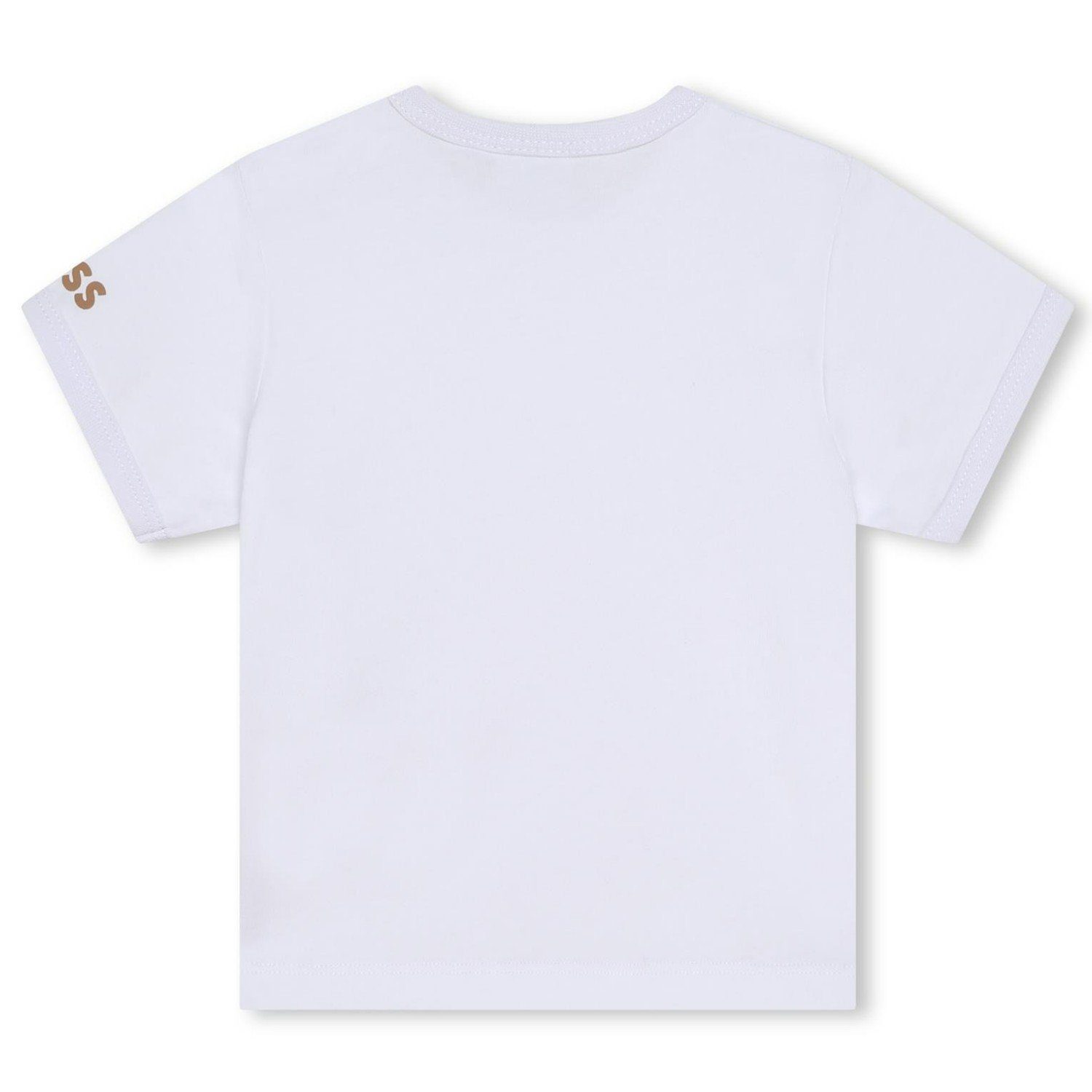 BOSS Neugeborenen-Geschenkset Latzhose) und Overall BOSS aus Kombination T-Shirt und Biobaumwolle (T-Shirt
