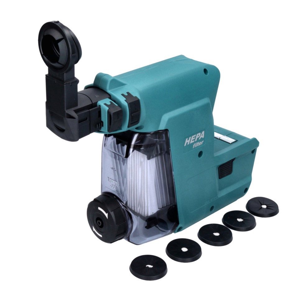 Makita Absauganlage DX07 Staubabsaugung HEPA Filter für Akku Bohrhammer BHR / DHR 243 (1