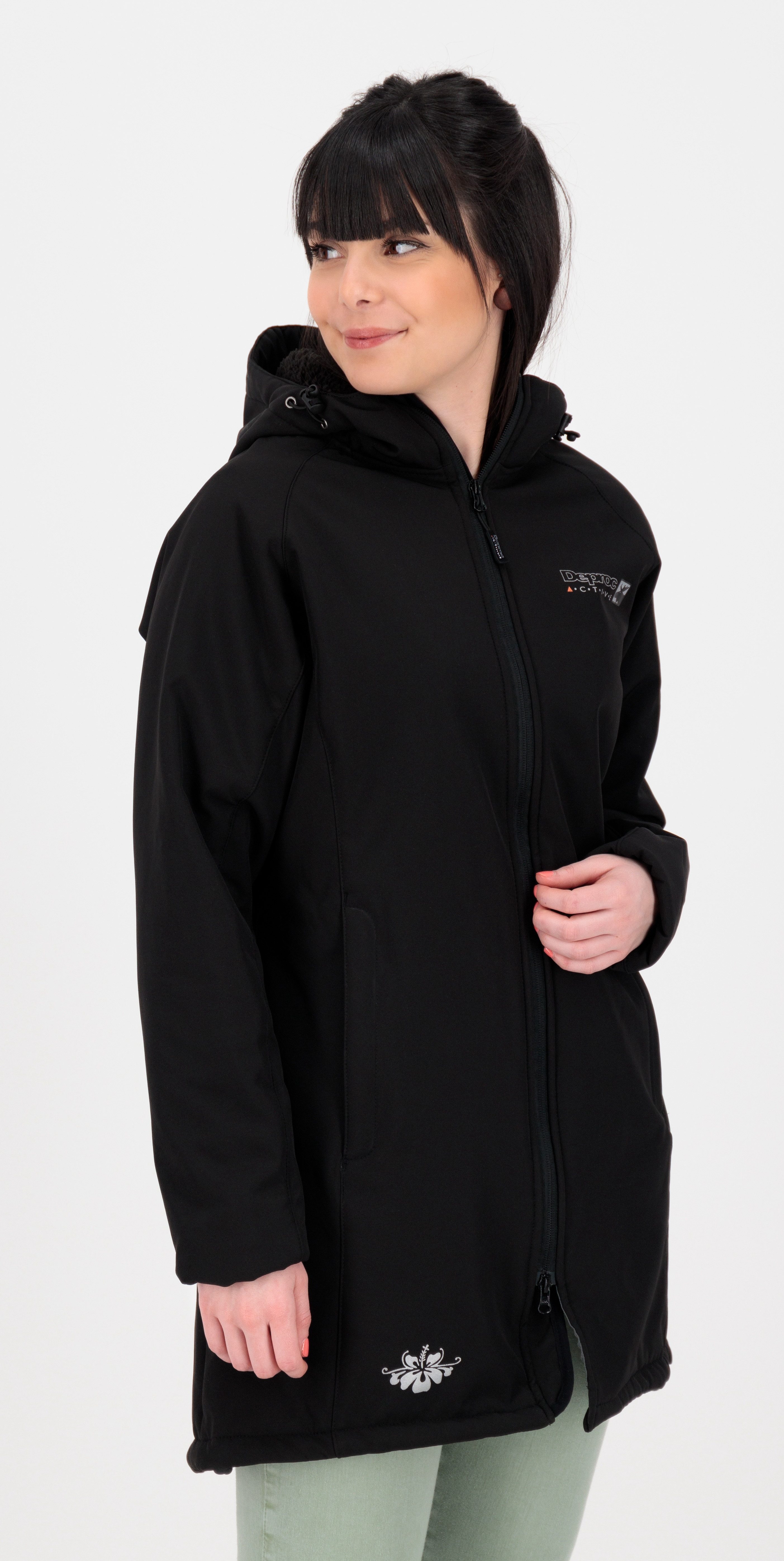 DEPROC Active Softshellmantel Grizzly Peak Women auch in Großen Größen erhältlich