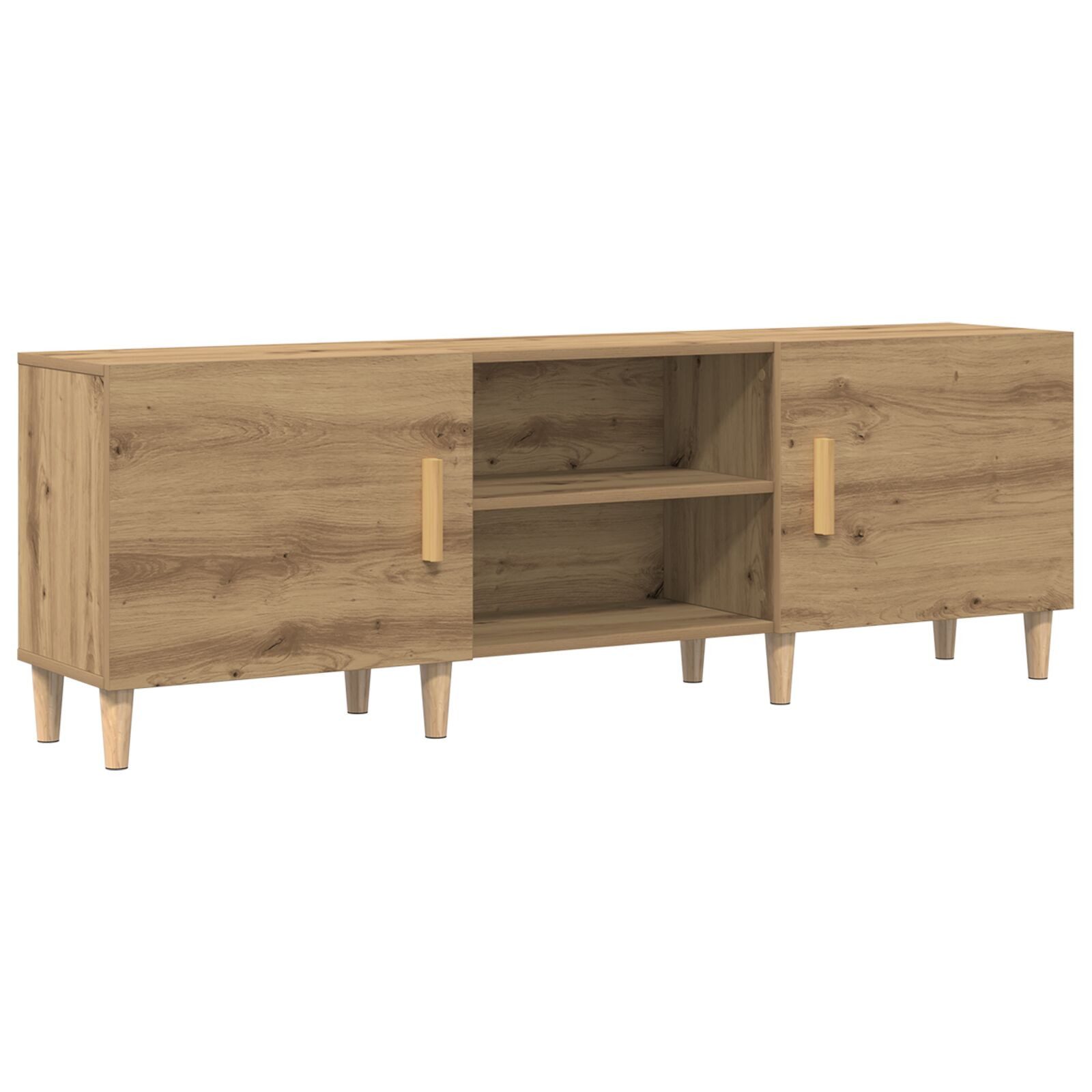 vidaXL TV-Schrank TV-Schrank Eiche Holz 150,2 günstig online kaufen