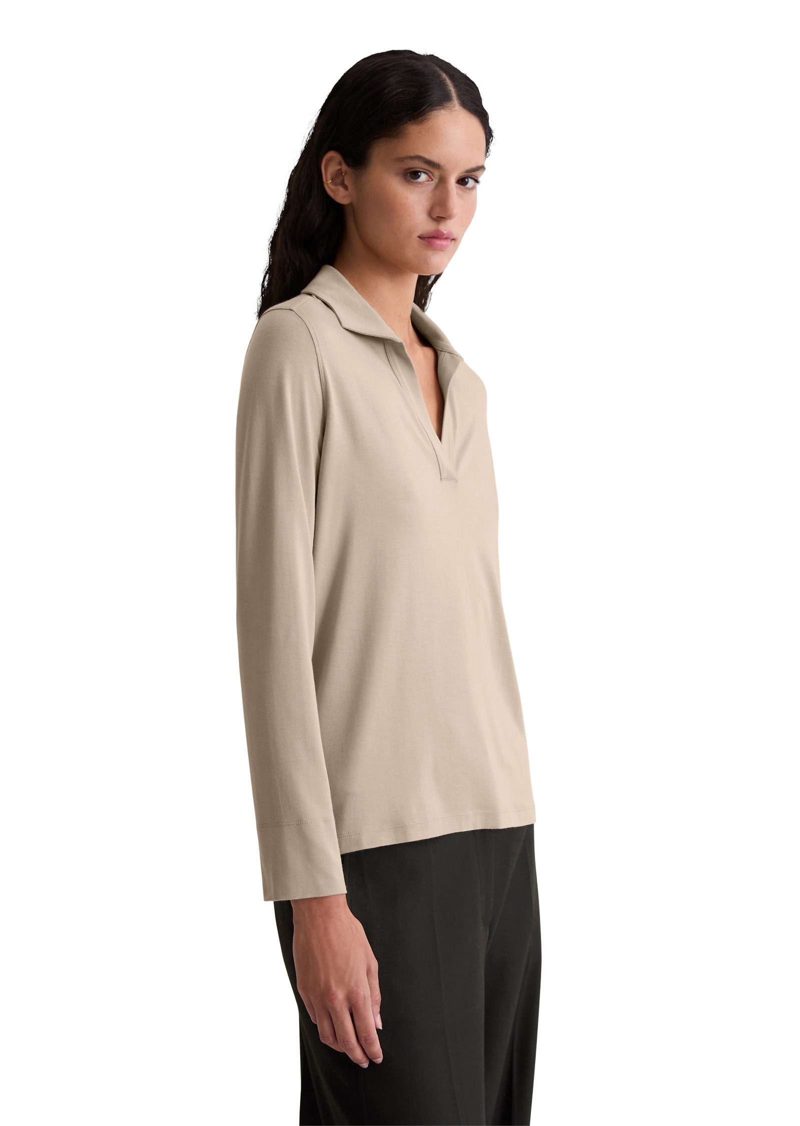 Marc O'Polo Blusenshirt aus Viskose-Modal-Mix günstig online kaufen