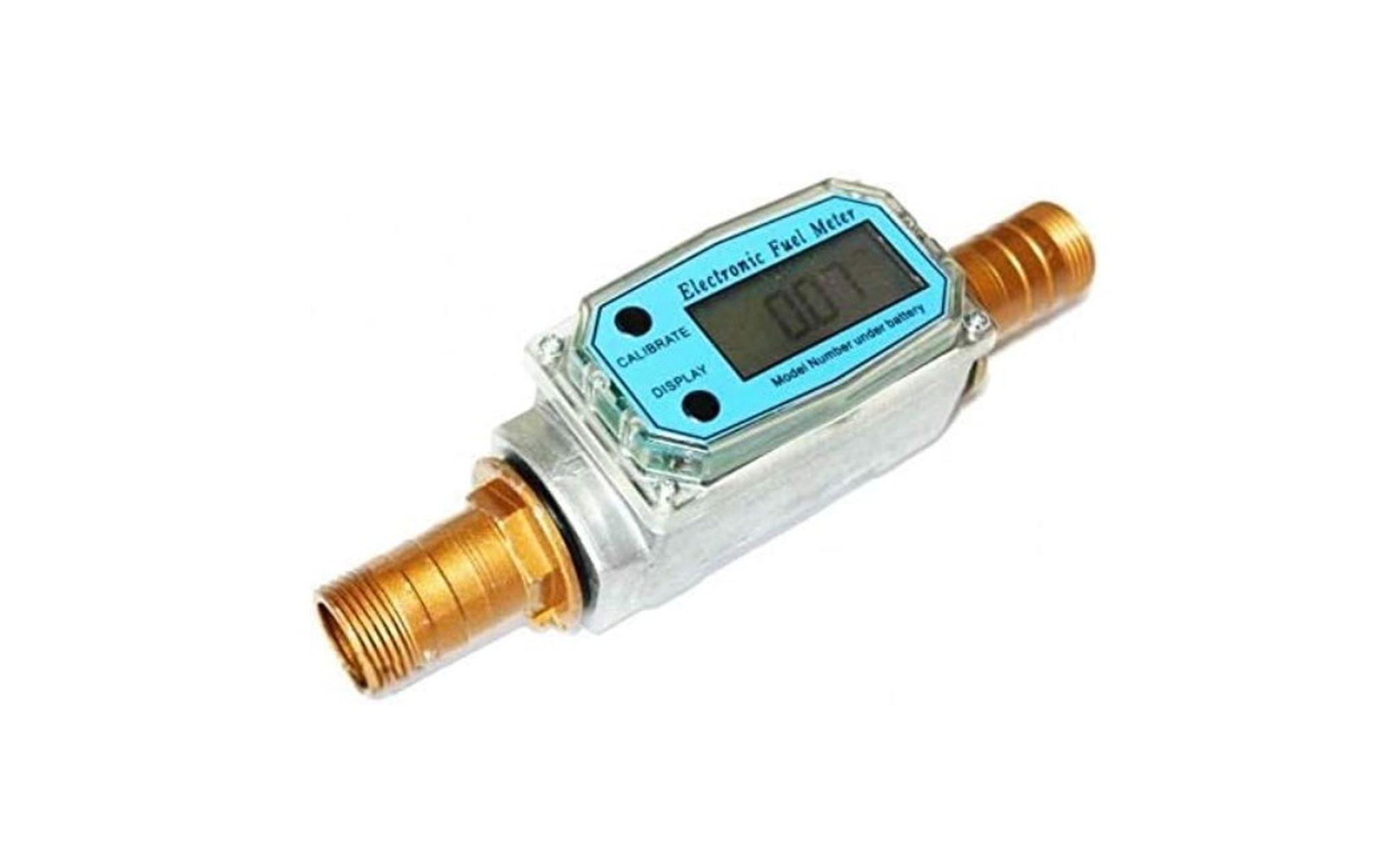 Mar-Pol Wasserzähler Ölzähler Ölmesser Digitaler Durchflussmesser Diesel Heizöl (L79955), (1-tlg)