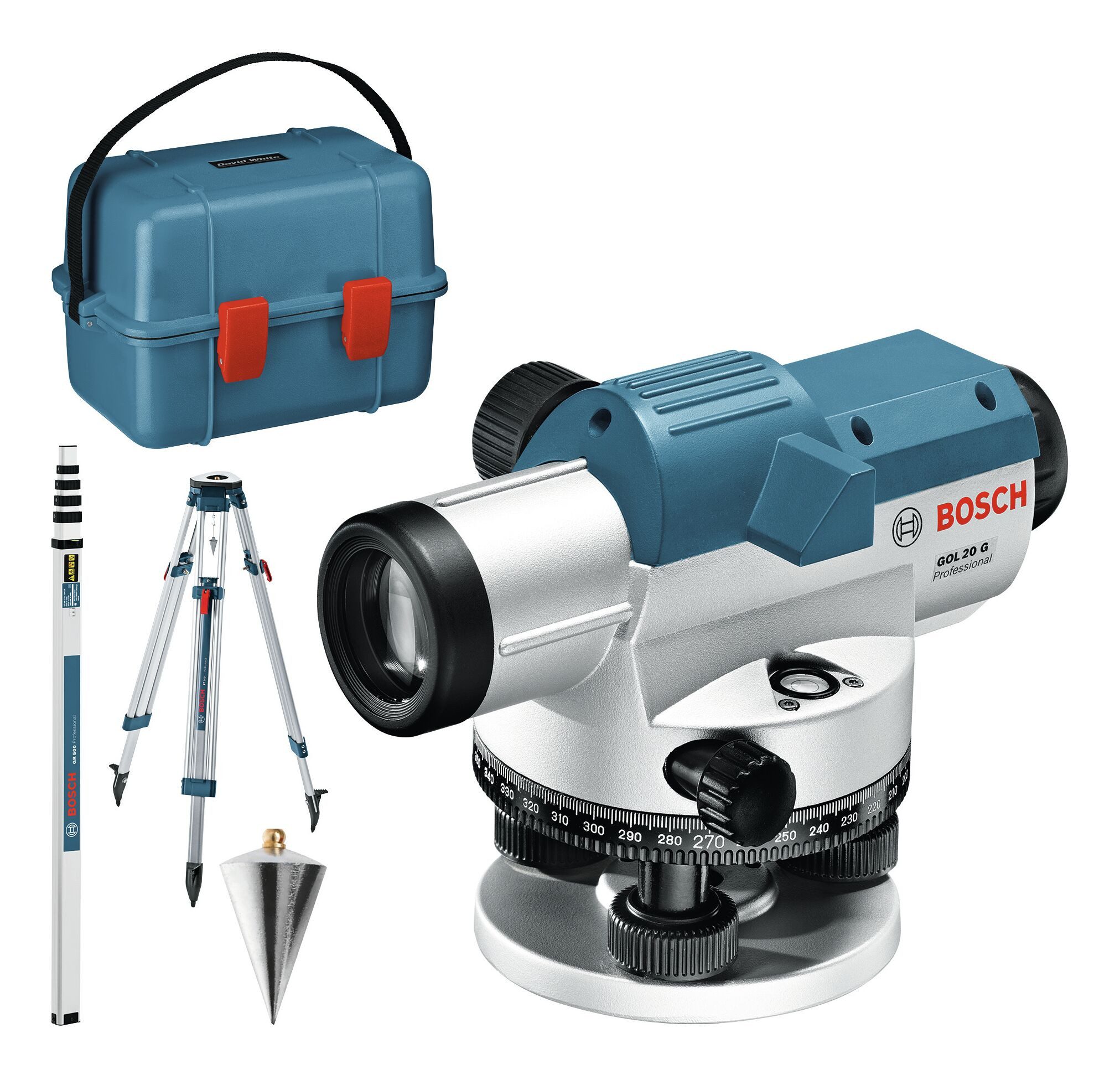 BOSCH Nivelliergerät GOL 20 G, Optisches - im Koffer