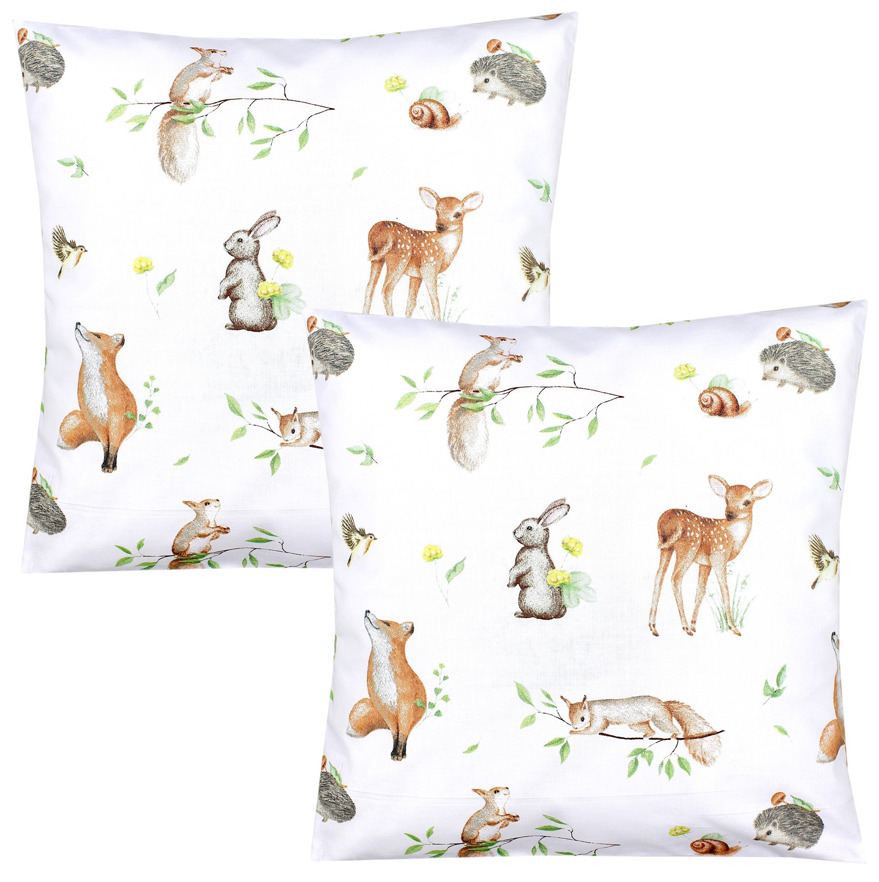 TupTam Kissenbezüge Kinder Kissenbezug Dekorativ Gemustert mit Hotelverschl günstig online kaufen