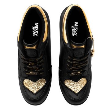 Missy Rockz MY LOVE - YANG black / gold High-Heel-Stiefelette Absatzhöhe:10,5 cm