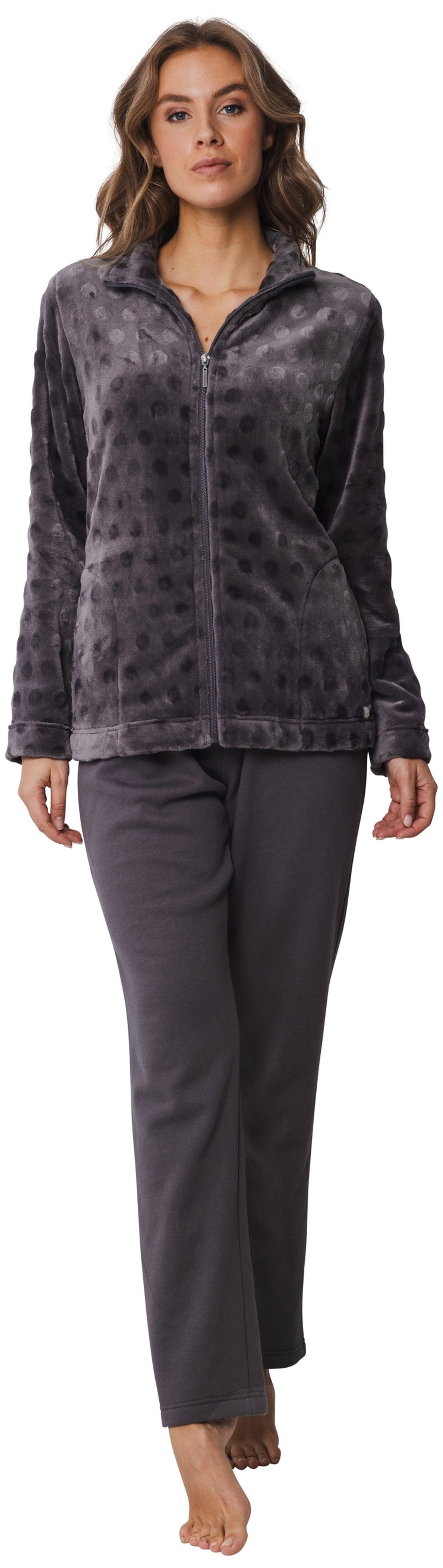 Hausanzug Damen Fleece Hausanzug