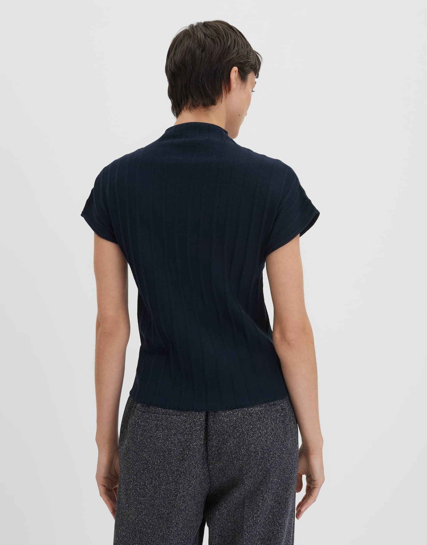 someday Strickpullover TIMEA Slim mit zarter Rippstruktur Weicher Feinstrick mit schmaler Passform.
