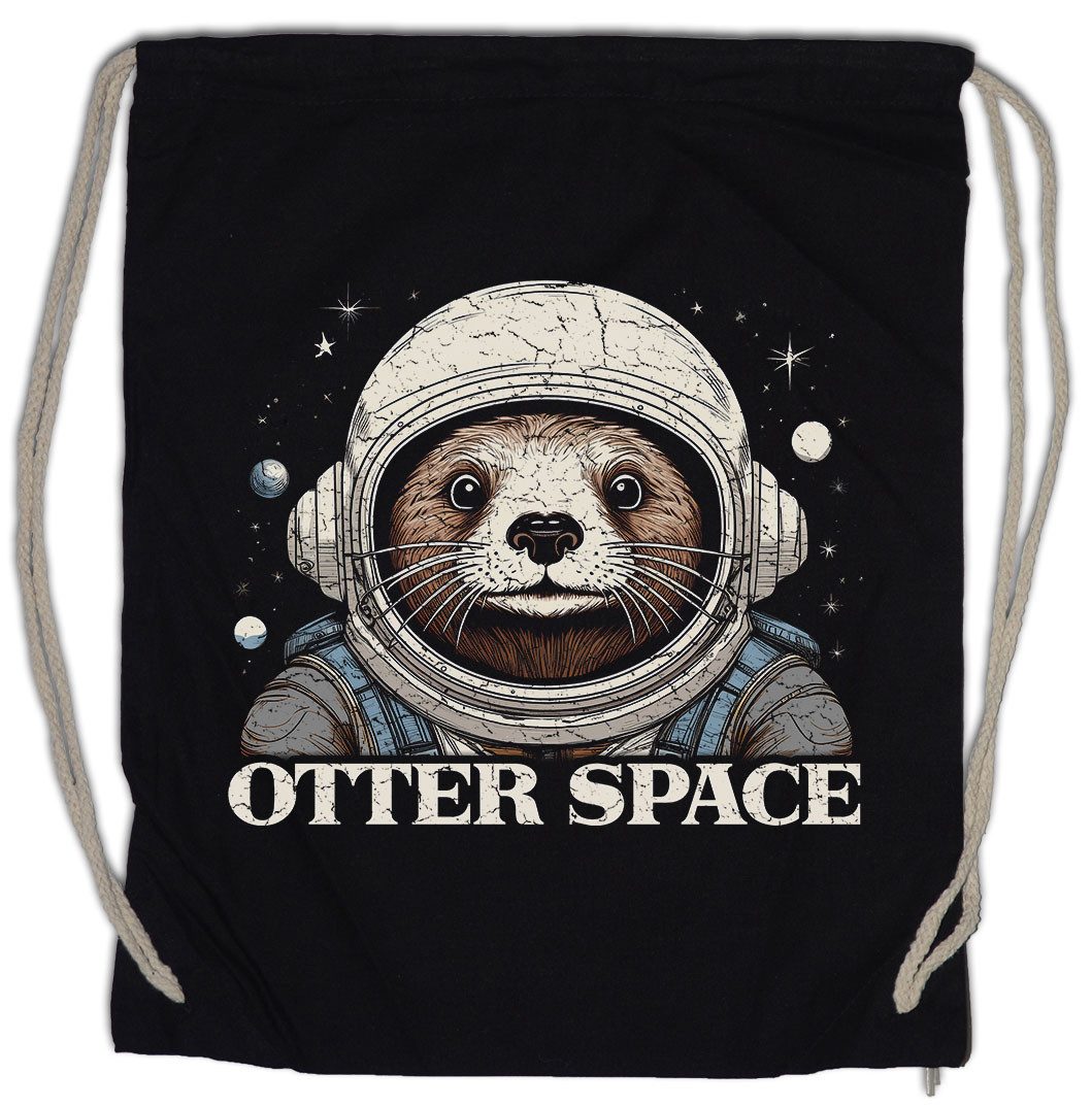 Turnbeutel Otter Space C Turnbeutel Wildlife lontra Nutria Fischotter Outer
