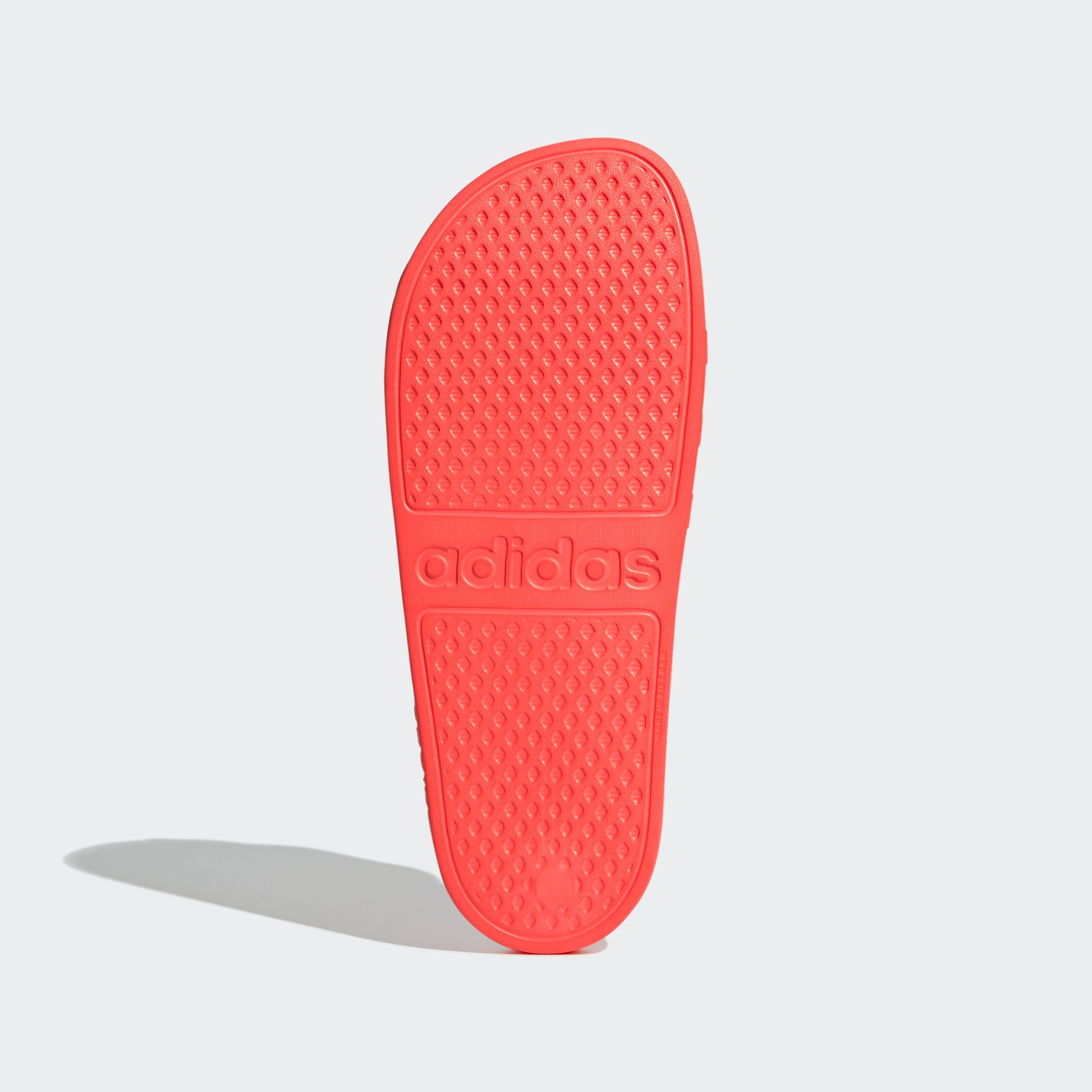 ADILETTE / Solar Badesandale adidas Solar AQUA White Cloud Red / Red Sportswear