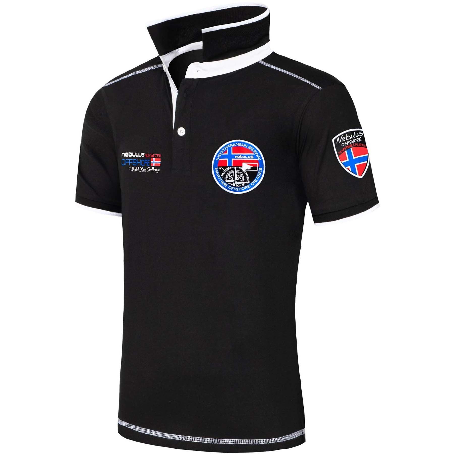 Poloshirt FORWARD, P4043 - Herren, schwarz, L