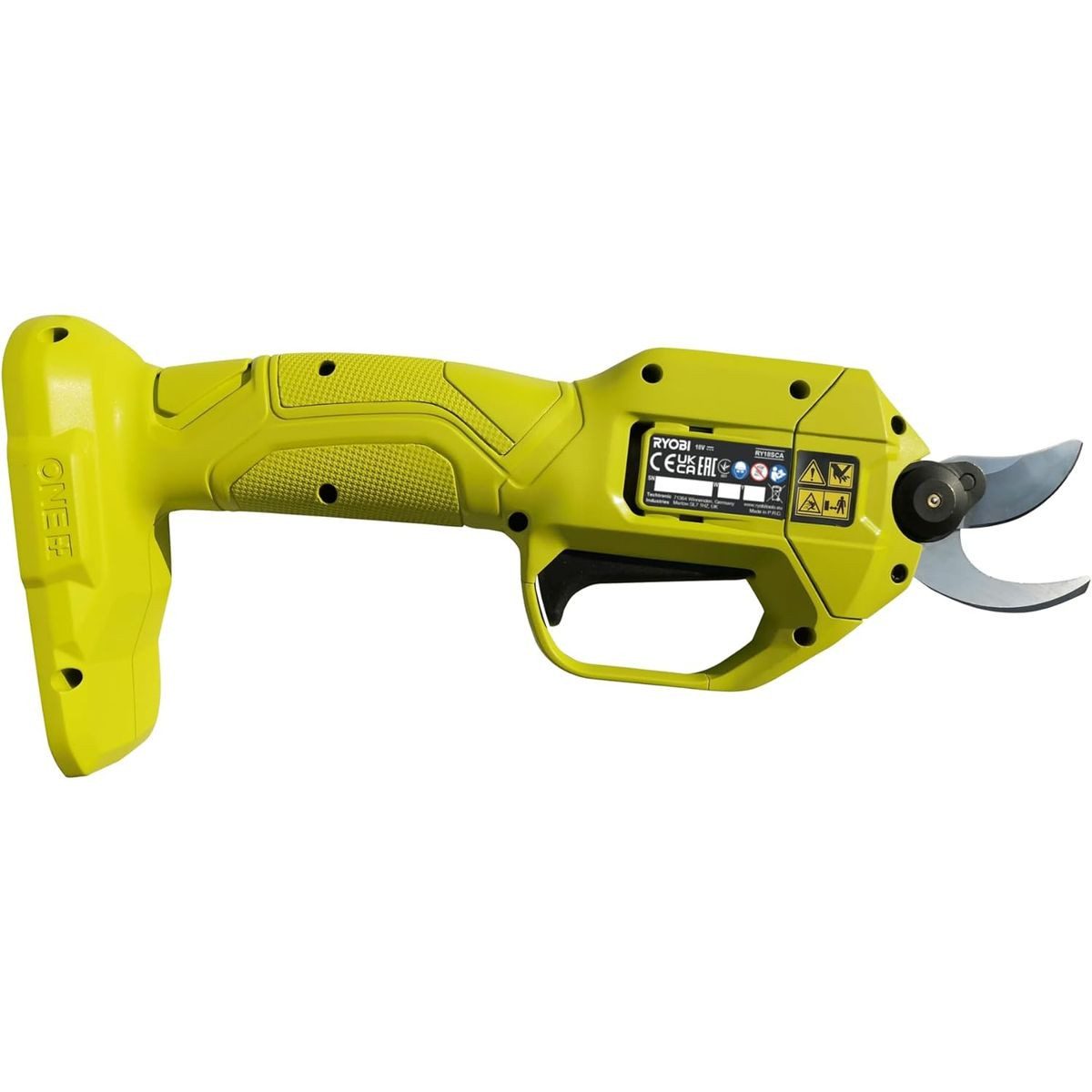 RYOBI Akku-Astschere, RYOBI 18 V ONE+ Akku-Gartenschere RY18SCA-0 (25 mm Schnittkapazität, 2