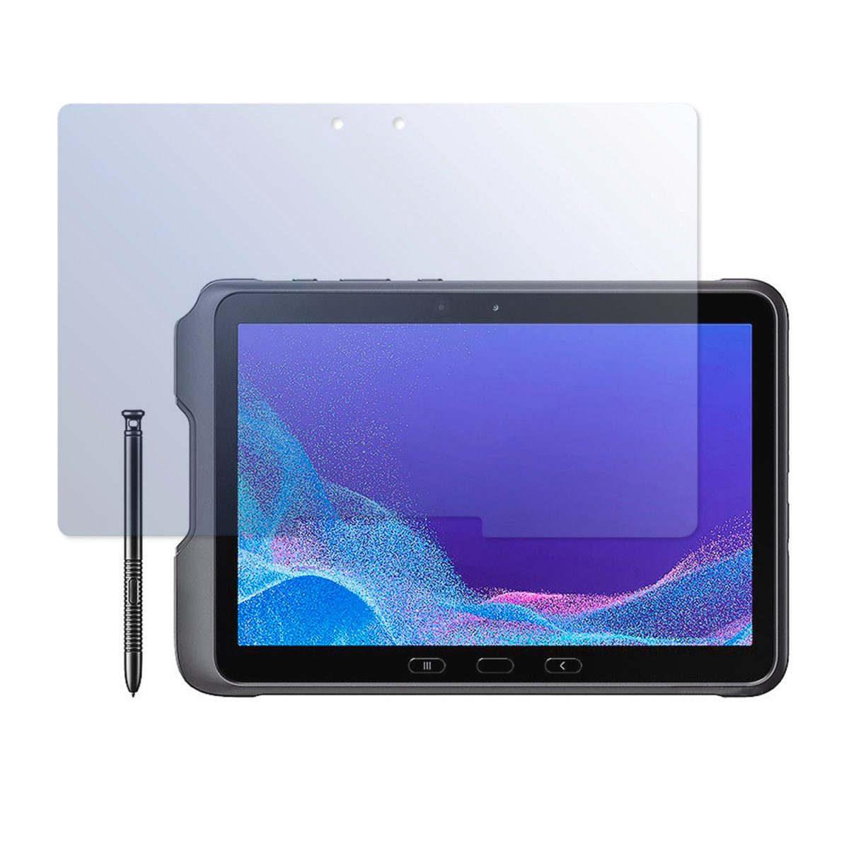 4smarts Displayschutzglas 4smarts Second Glass 2.5D für Samsung Galaxy Tab A