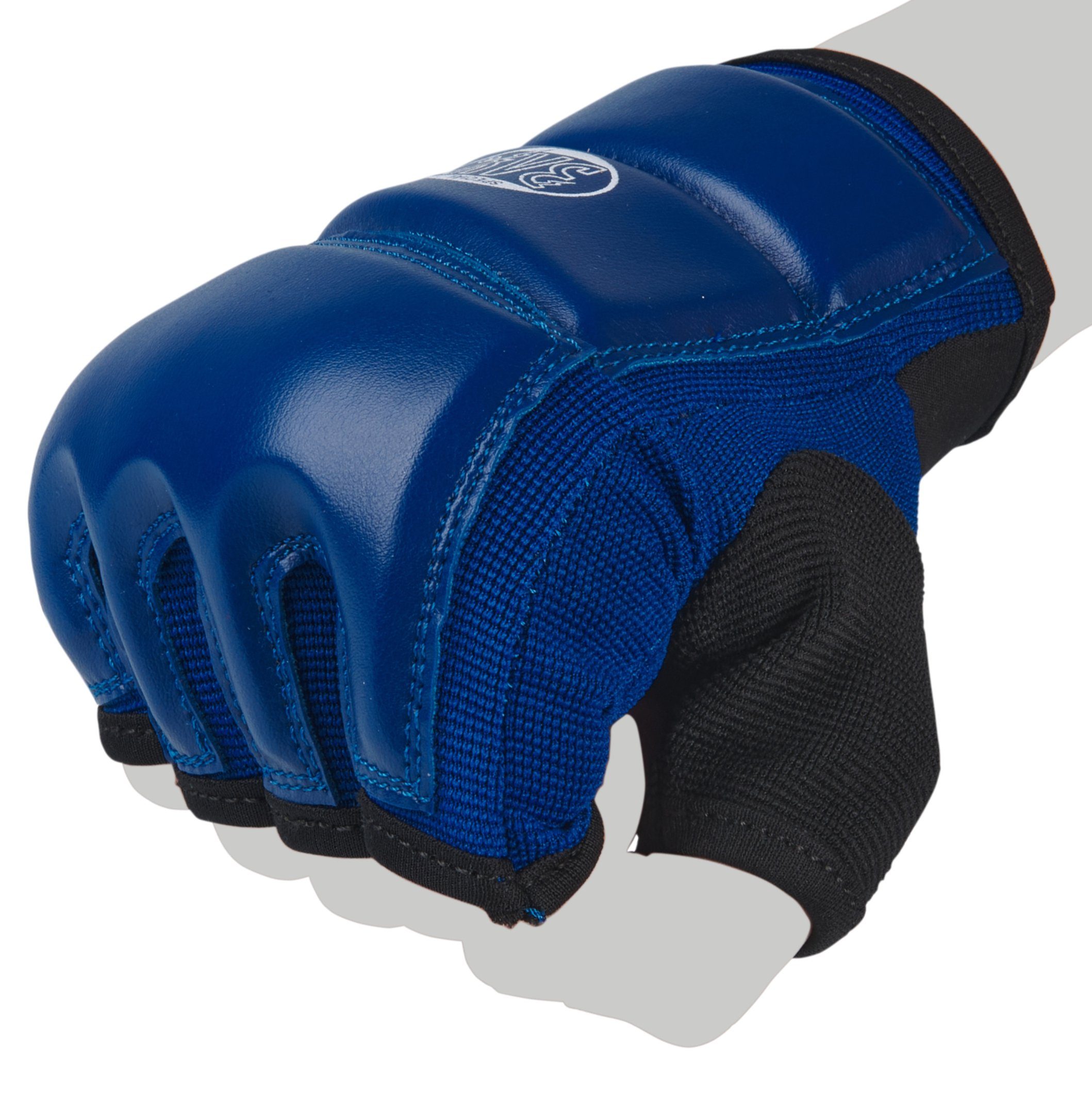 und - Boxhandschuhe Sandsack Boxsack XXL Erwachsene XS blau, BAY-Sports Sandsackhandschuhe Handschutz Kinder Touch