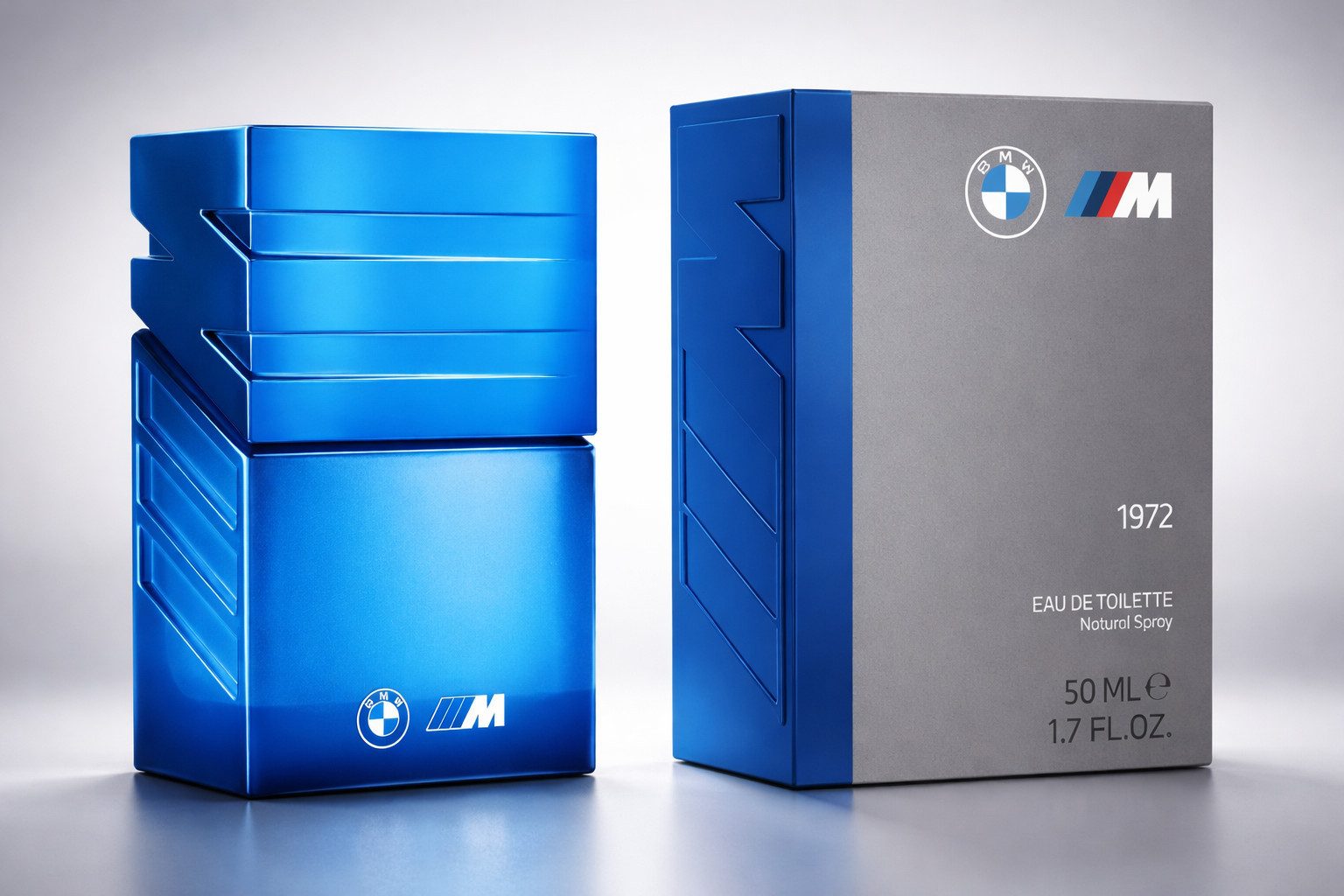 BMW Parfum BMW M Light Blue 1972 Fragrance 50 ml THE YEAR IT ALL BEGAN, 1-tlg.