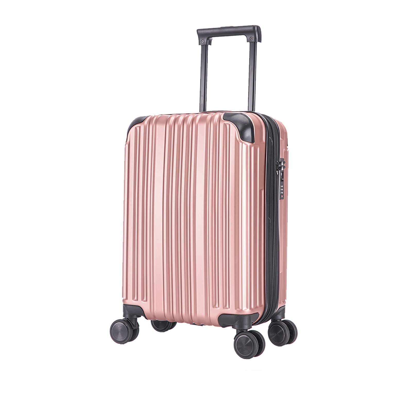 interGo Hartschalen-Trolley Reisekoffer mit 4 Rollen günstig online kaufen