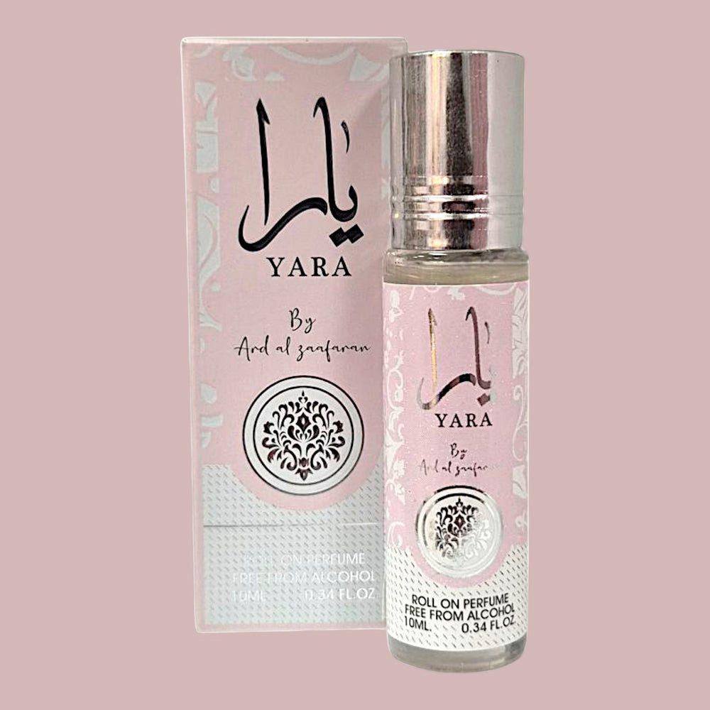 Ard Al Zaafaran Öl-Parfüm Yara Parfümöl Orientalischer Roll-On Duftöl 3x10ml=30ml + 1 Gratis