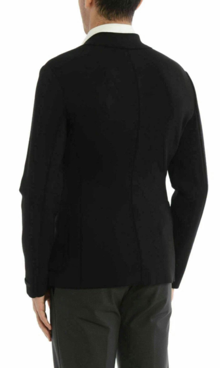 PRADA Sakko Strick-Blazer Jacke aus Schurwolle Italienische Fertigungskunst – handwerkliche Perfektion