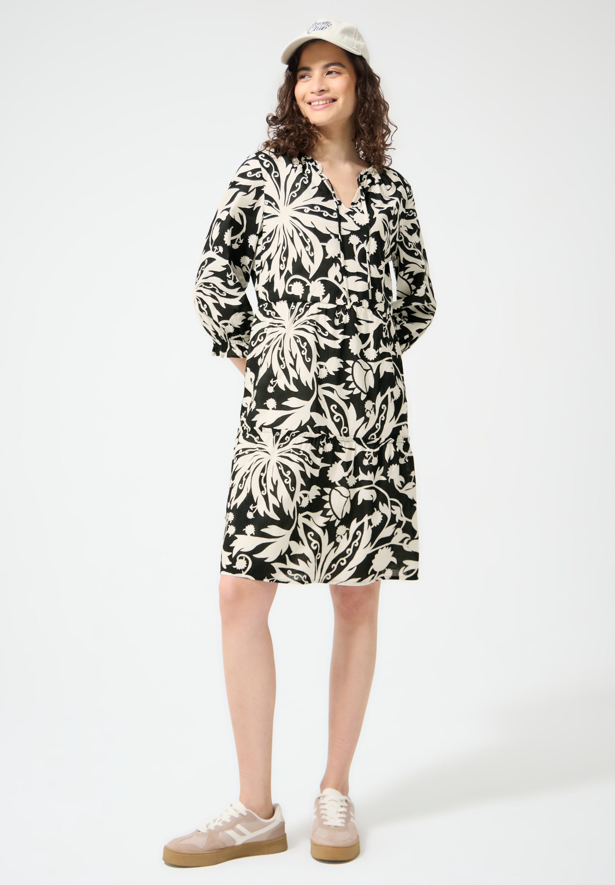 STREET ONE STUDIO Tunikakleid mit allover Print