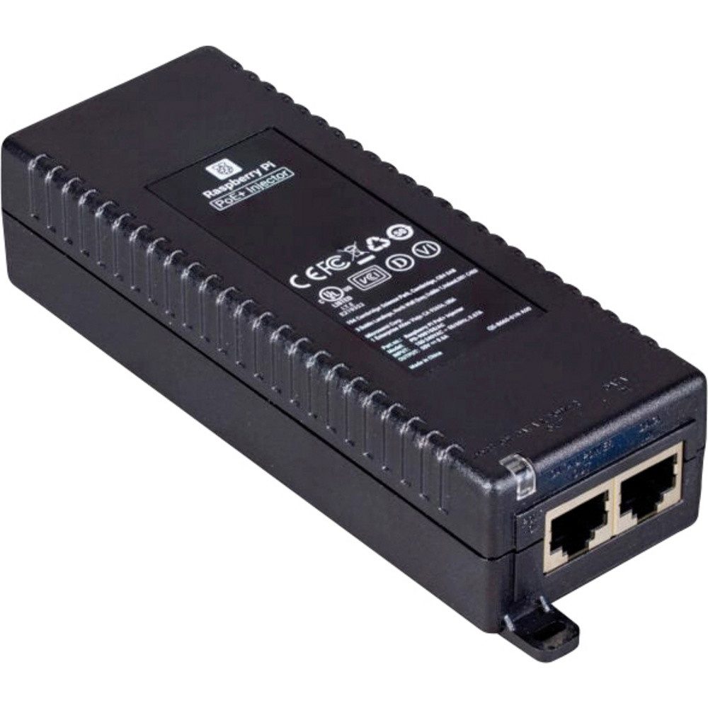 Raspberry Pi Foundation Raspberry Pi® PoE Injektor 10 / 100 / 1000 MBit/s IEEE 802.3af (12.95 Netzwerk-Switch