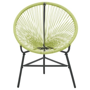 furnicato Gartenstuhl Acapulco-Poly Rattan Grün