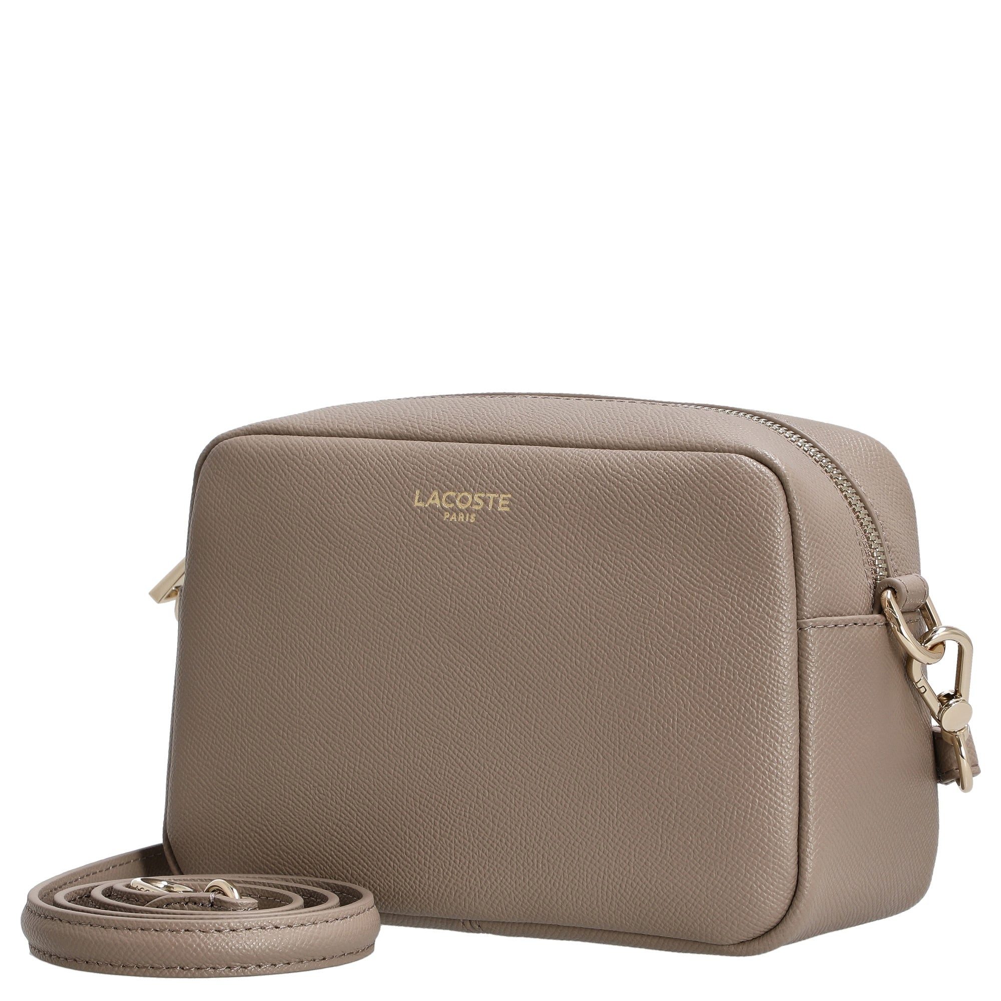 Lacoste Umhängetasche Champs-Elysées - Umhängetasche 20 cm (taupe)