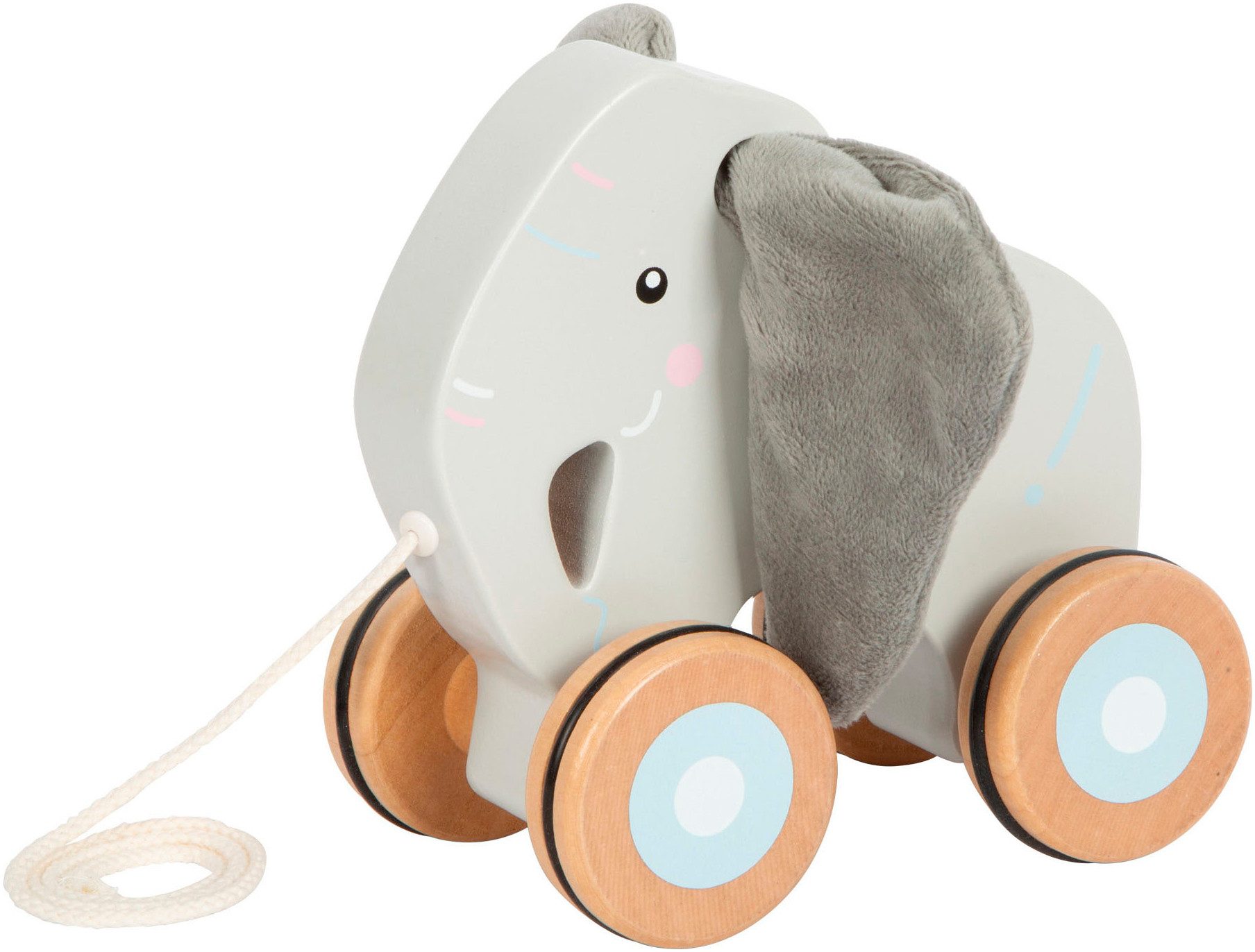 Small Foot Nachziehspielzeug Nachziehtier Elefant – Bild 3 von 5