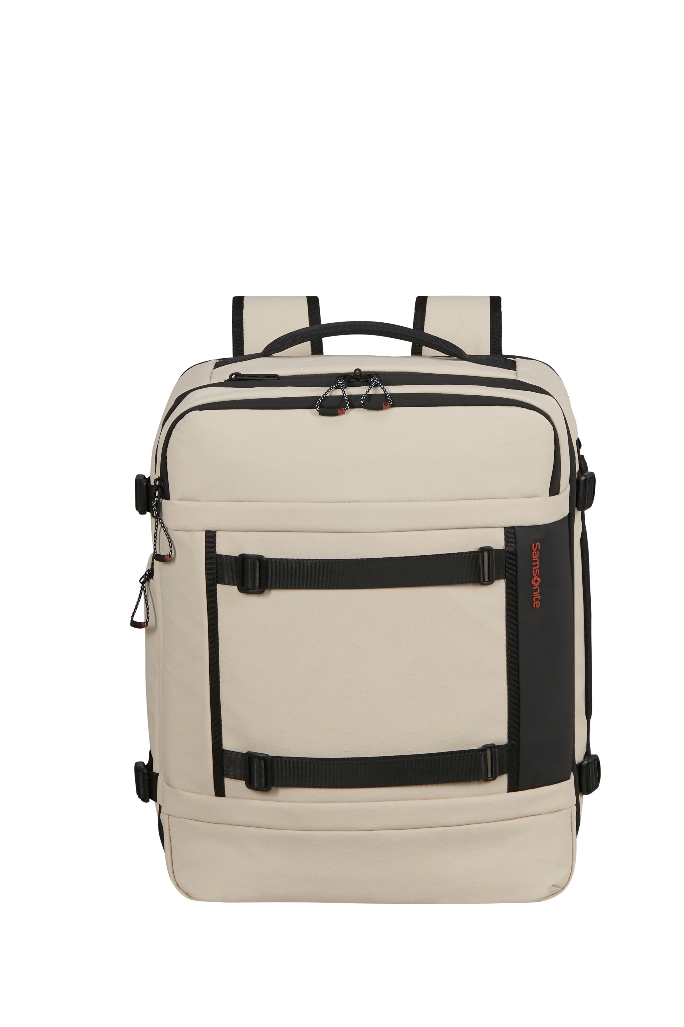 Samsonite Reiserucksack CABIN PACK, Unisex Travelbag mit Kontrast-Reißverschlüssen