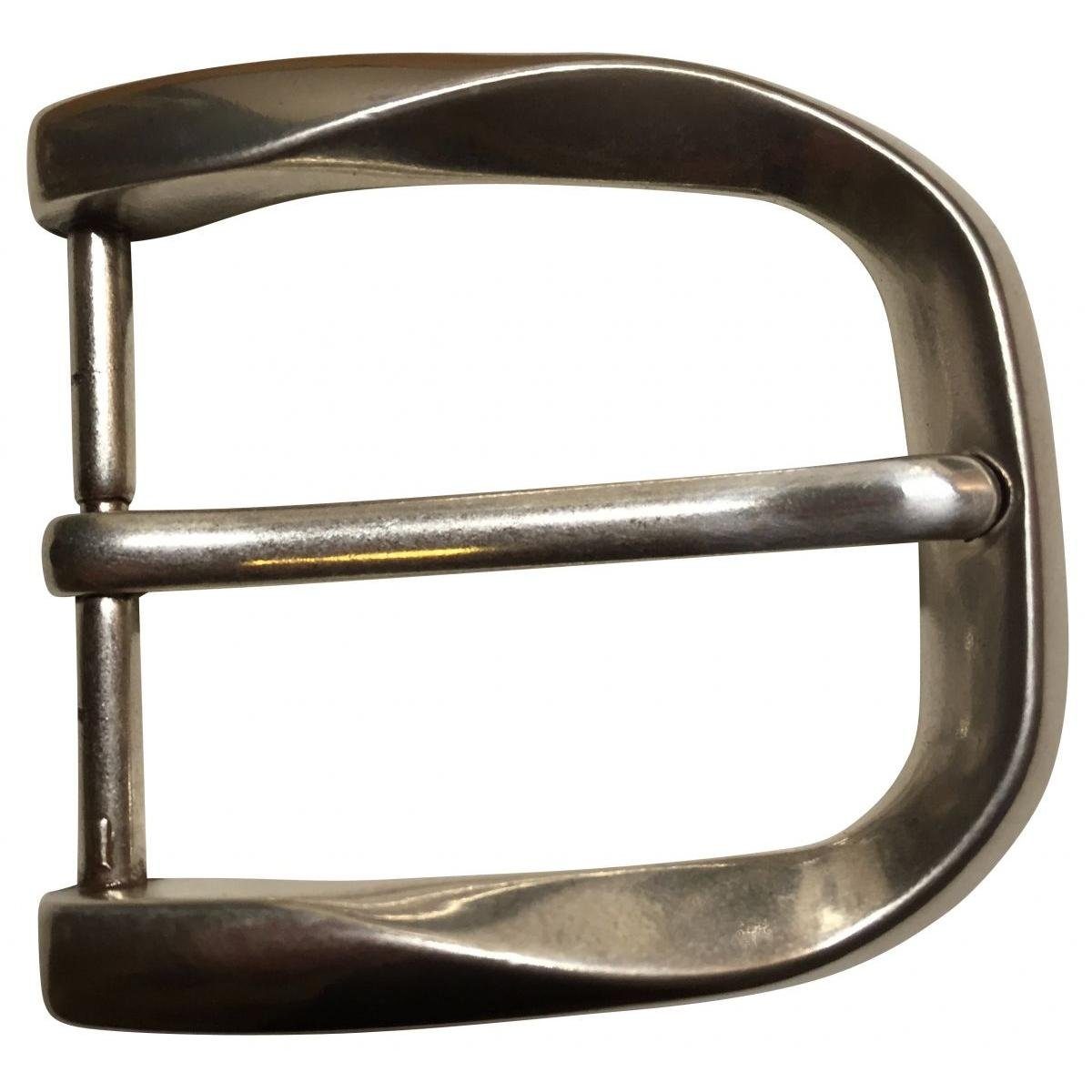Gürtelschnalle Wave 4,0 cm - Gürtelschließe 40mm - Dorn-Schließe - Gürtel bis 4cm