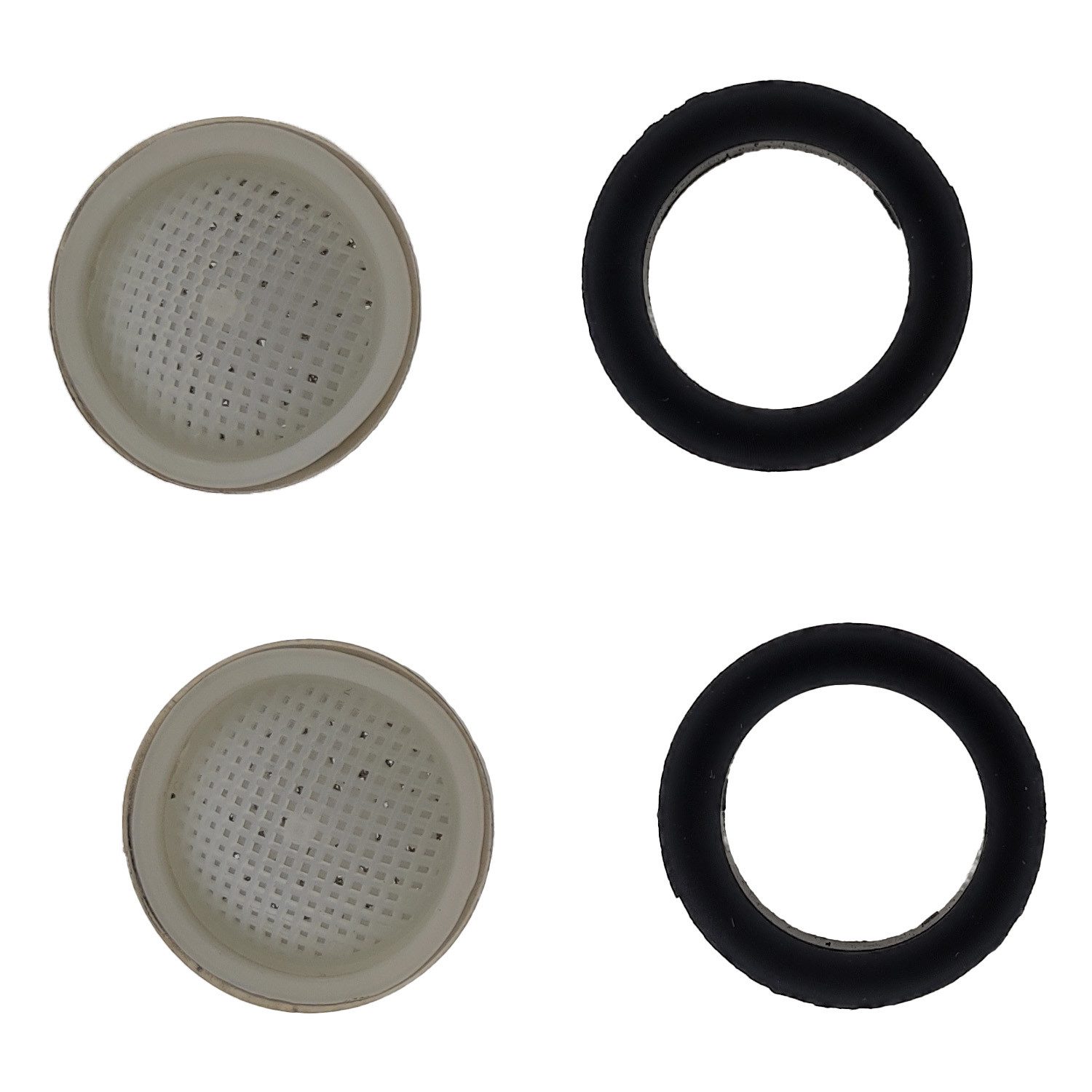 Wasserhahnfilter Wasserhahnfilter Set, 2 Stück, Schwarz, Zubehör für Passend für alle üblichen Wasserhähne., Wasserhahnfilter Wasserfilter Filtereinsatz Küchenfilter Hahnfilter Tr