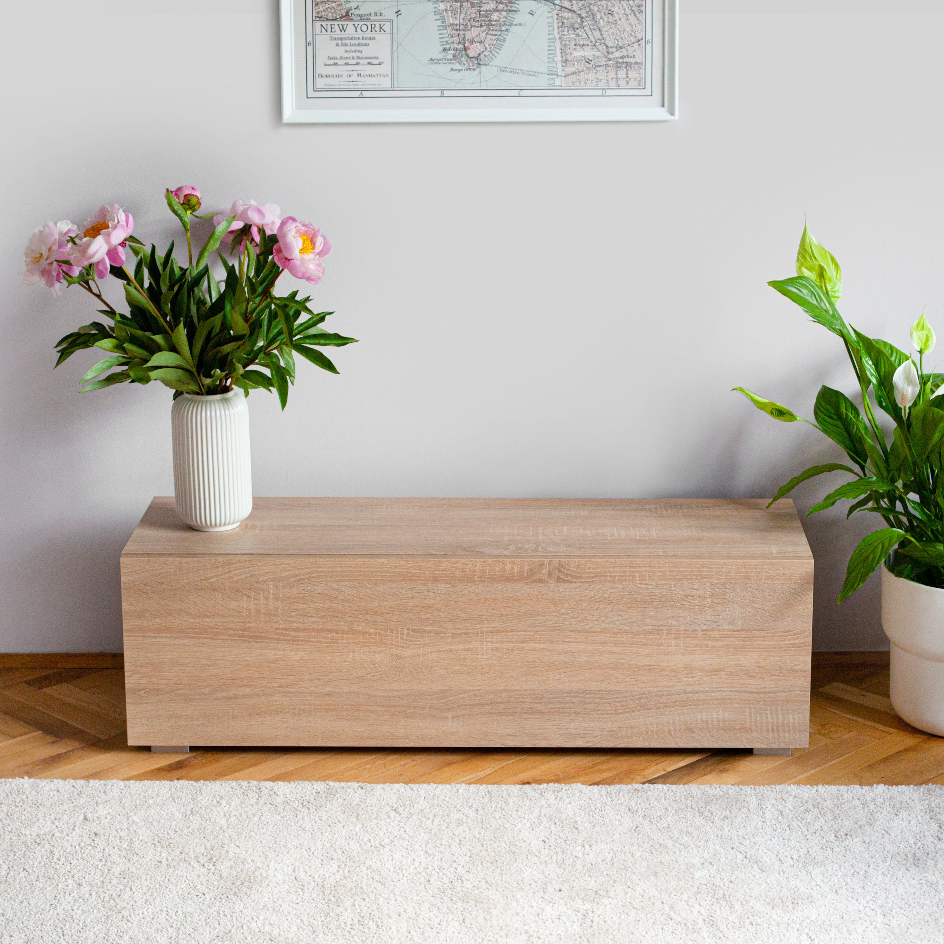 Platan Room Lowboard, Fernsehschrank 105/140/160/210/280cm breit Hängend St günstig online kaufen