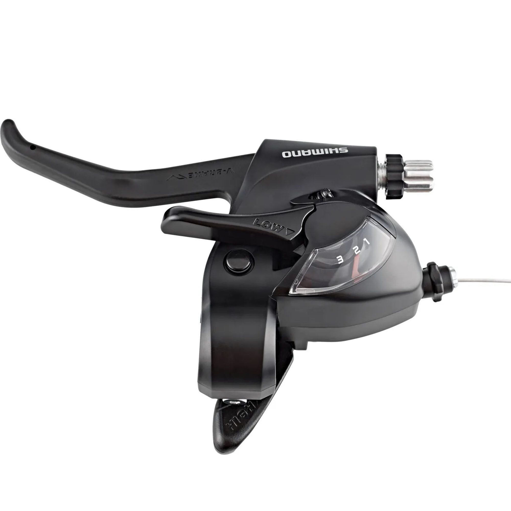 Shimano Schalthebel Tourney ST-EF41 EZ Fire Plus (1 St), Schalthebel Fahrrad Schaltgriff Mountainbike Kettenschaltung