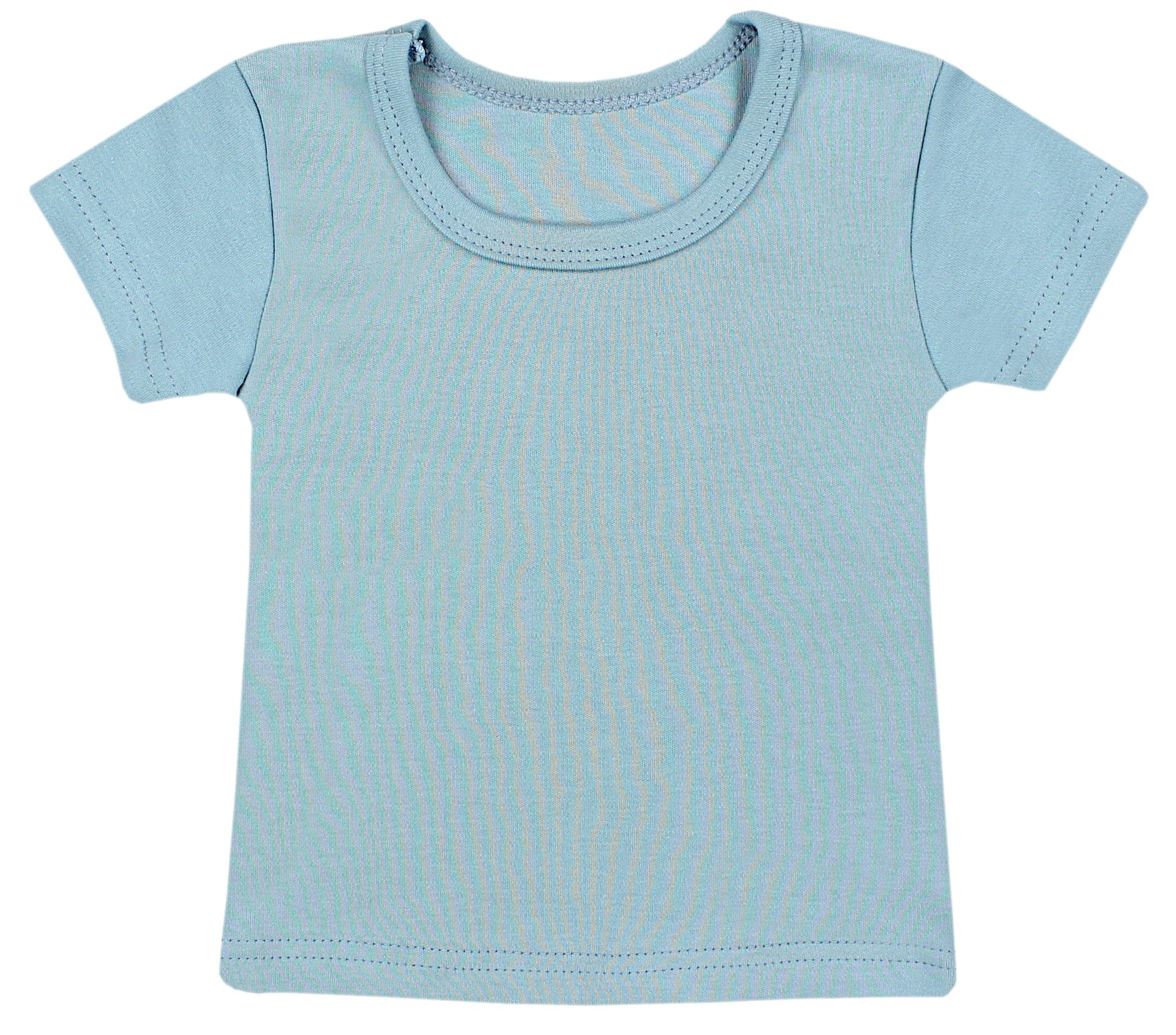 (3-tlg) TupTam Jungen TupTam 3er Streifen Pack Kinder Baby 3er Dunkelblau/Blau/Grün Sommer T-Shirt Kurzarm Pack T-Shirt Shirt