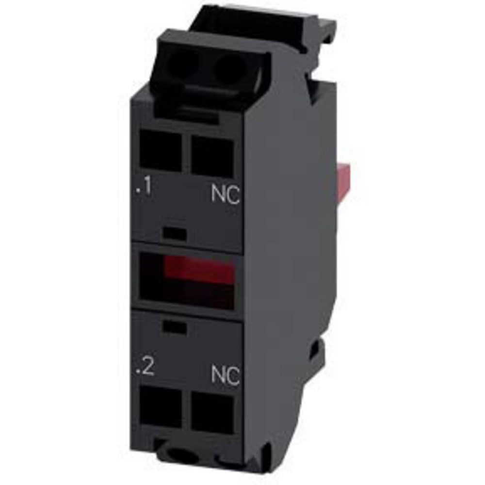 SIEMENS Lampenfassung Siemens 3SU1400-1AA10-3MA0 Kontaktmodul 1 Öffner 1 St., (3SU1400-1AA10-3MA0)
