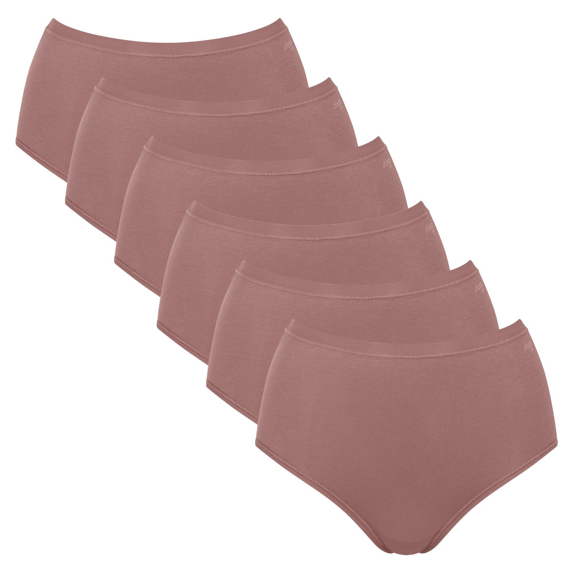 Slip Damen Slip 6er Pack Baumwolle