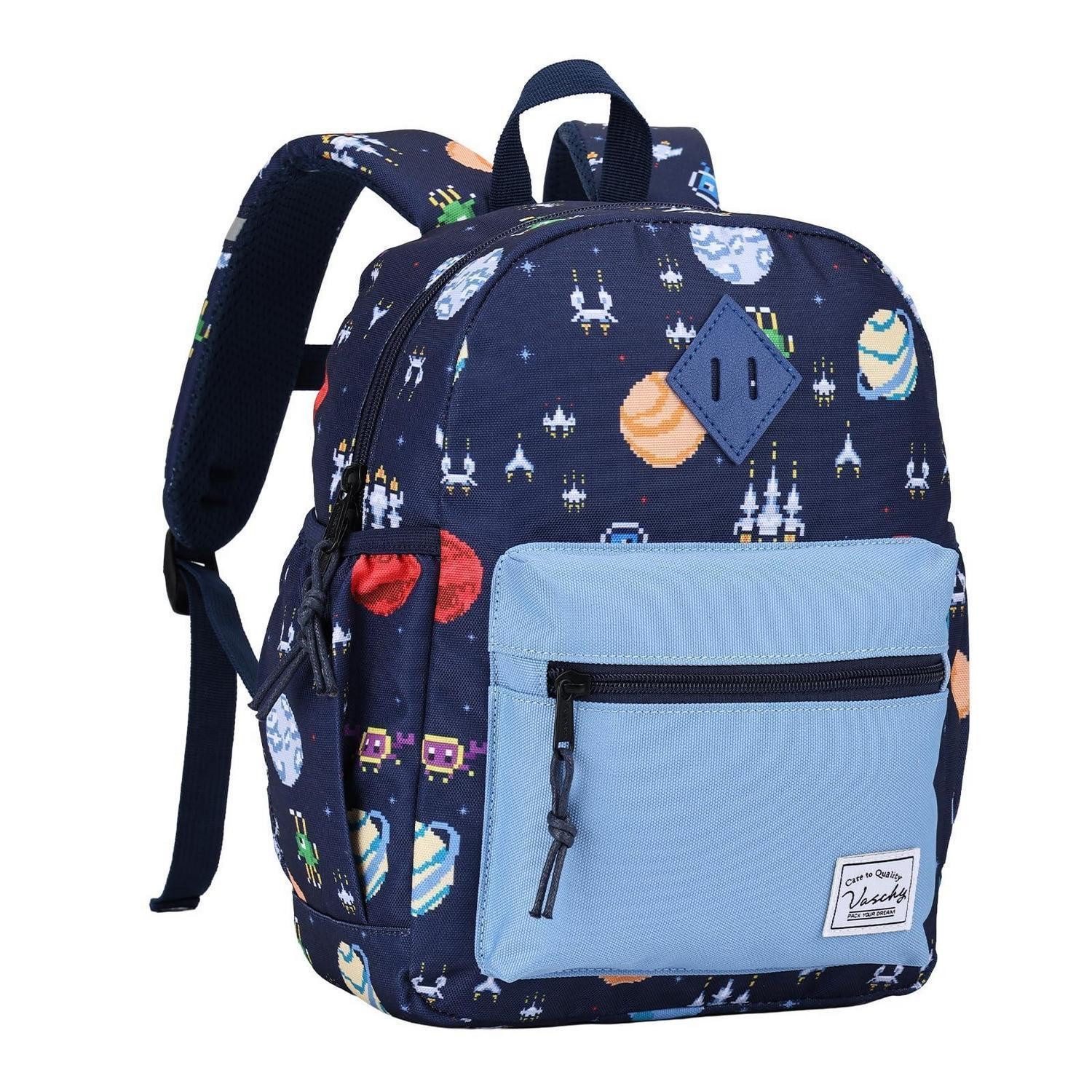 LuxusKollektion Kinderrucksack Kinderrucksack Weltraumblau Vorschule Kleinkind 12 Zoll
