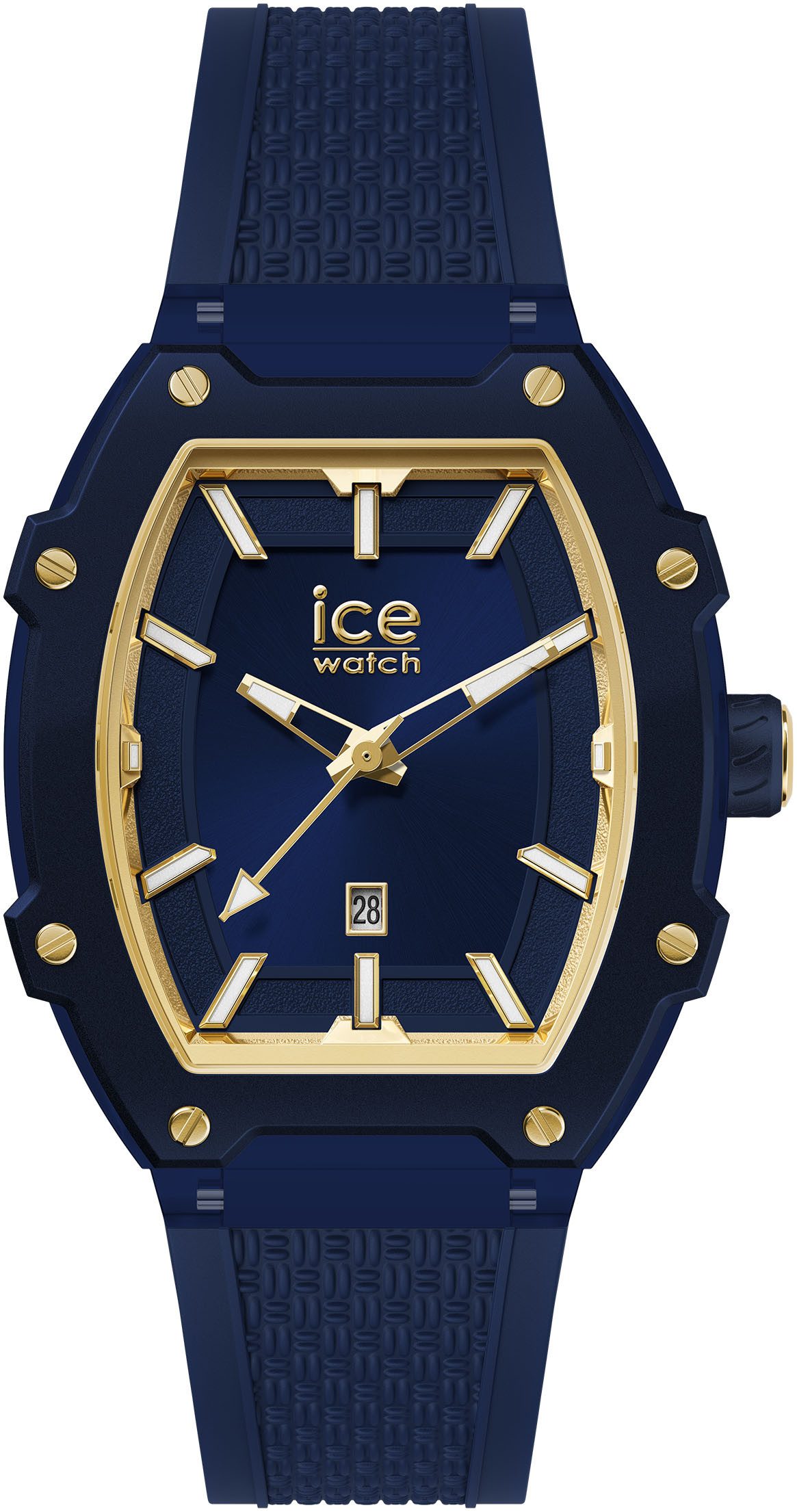ice-watch Quarzuhr ICE boliday - Plastic - Small - 3H + Date 023995, Armbanduhr, Damenuhr, Silikonarmband, Datum, analog
