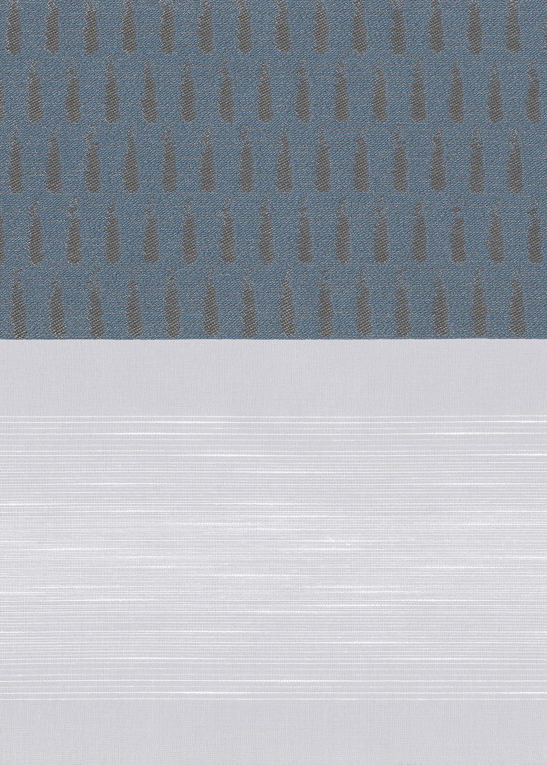 Ösenschal LYSEL®, HxB Matrio, 245x144cm halbtransparent, (1 blaugrau St), Vorhang