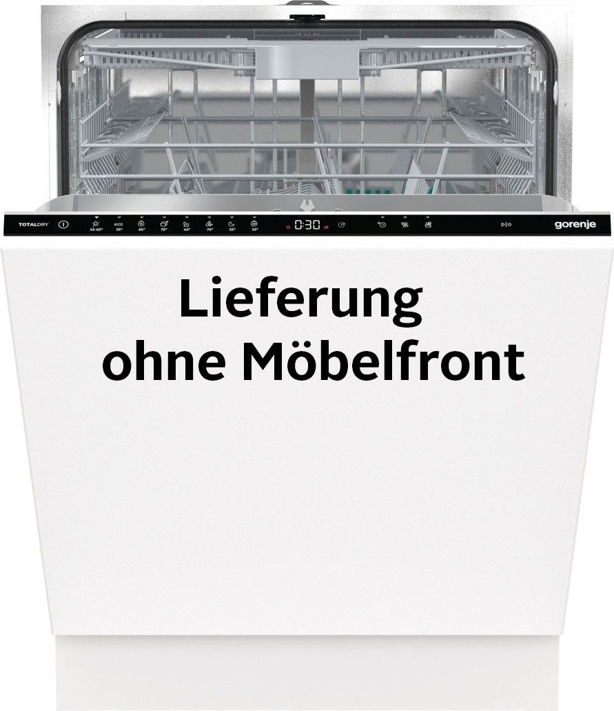 GORENJE vollintegrierbarer Geschirrspüler, GV XXL-Geschirrspüler, 7,5 693C60 Steuerung über l, App Maßgedecke, - XXL, 16 ConnectLife