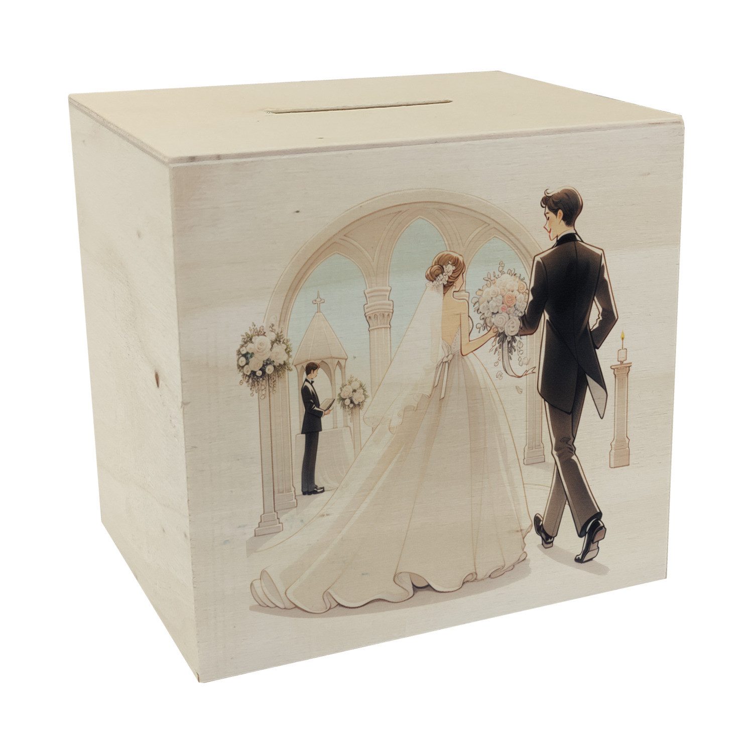 speecheese Spardose Hochzeitskasse Spardose aus Holz günstig online kaufen