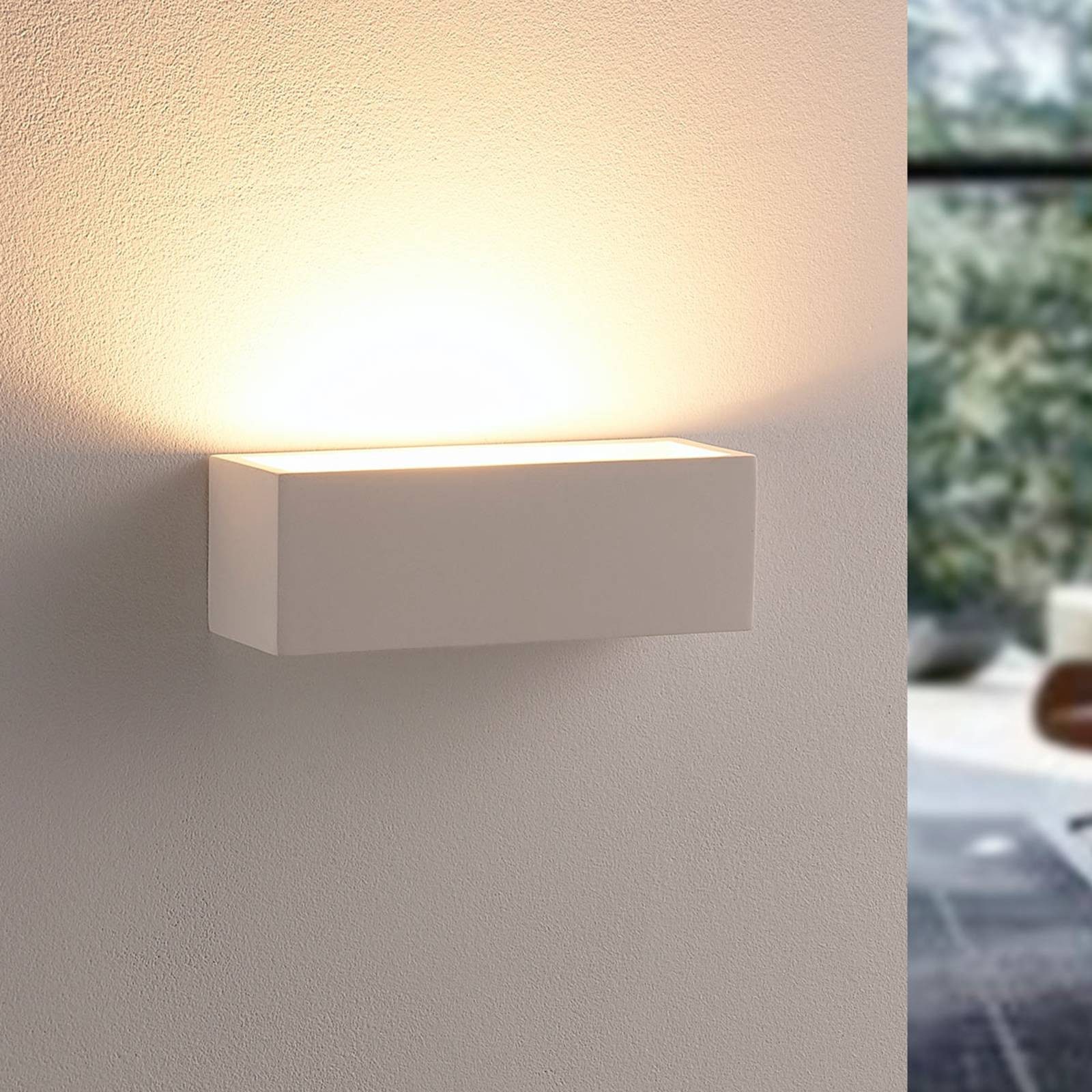 Lindby Wandleuchte Santino, dimmbar, Leuchtmittel nicht günstig online kaufen