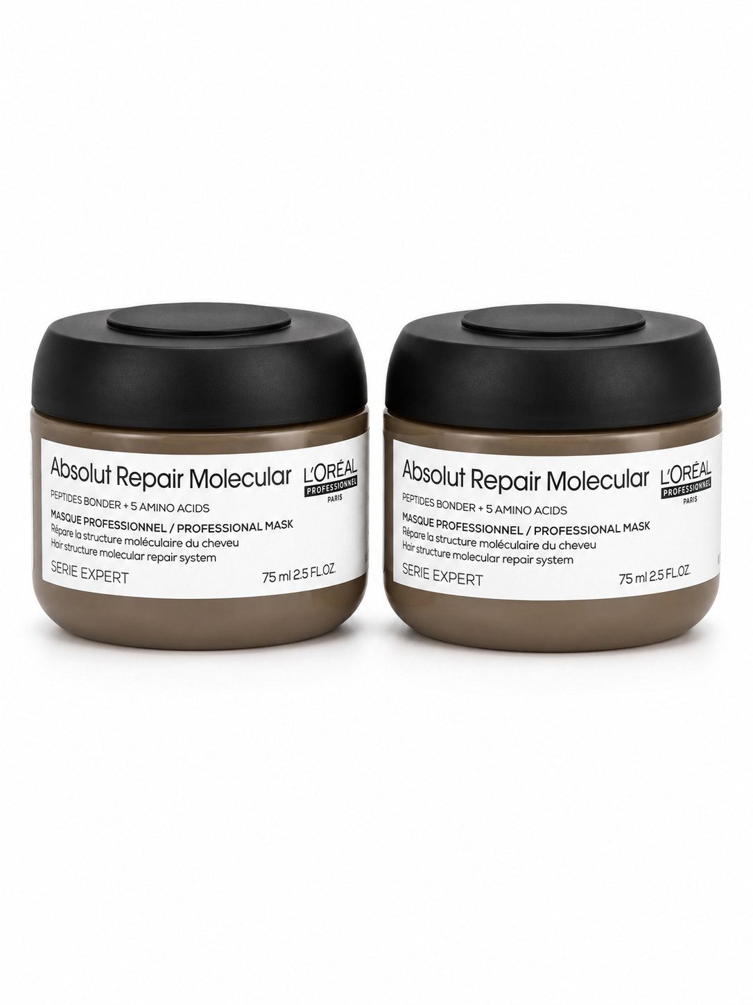 L'ORÉAL PROFESSIONNEL PARIS Haarmaske L'Oréal Absolut Repair Molecular Mask 2er Reiseset je75 ml, 2-tlg.