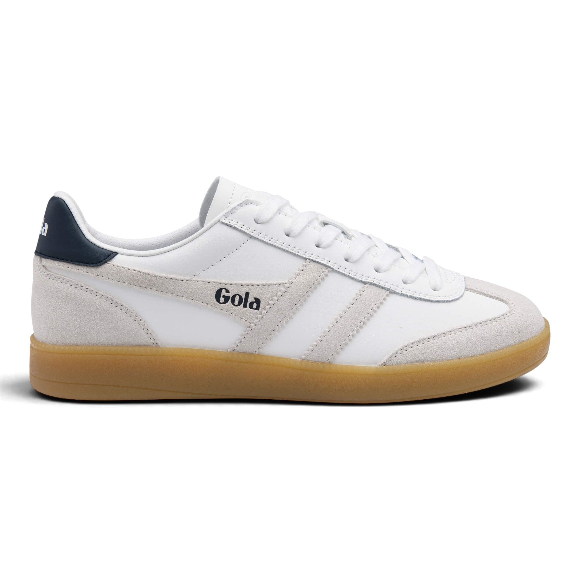 Gola Viper Leder 2026 weiss/navy/gum Herren Sneaker