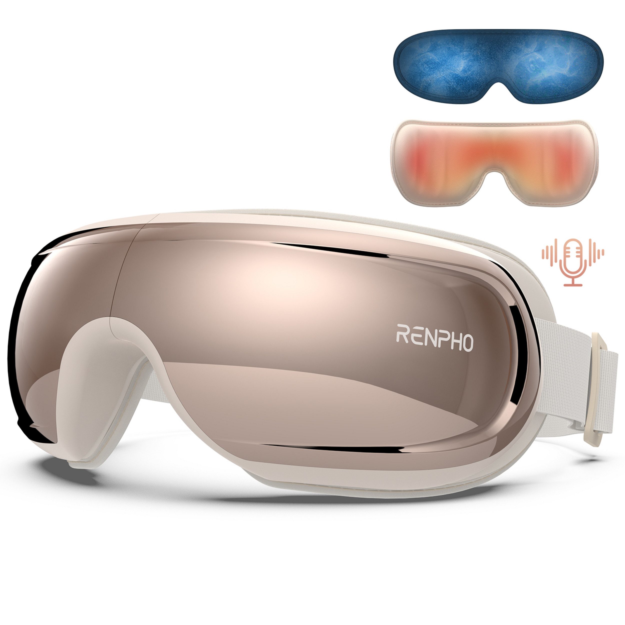 RENPHO Gesichtsmassagegerät Renpho Eyeris 3 Roségold