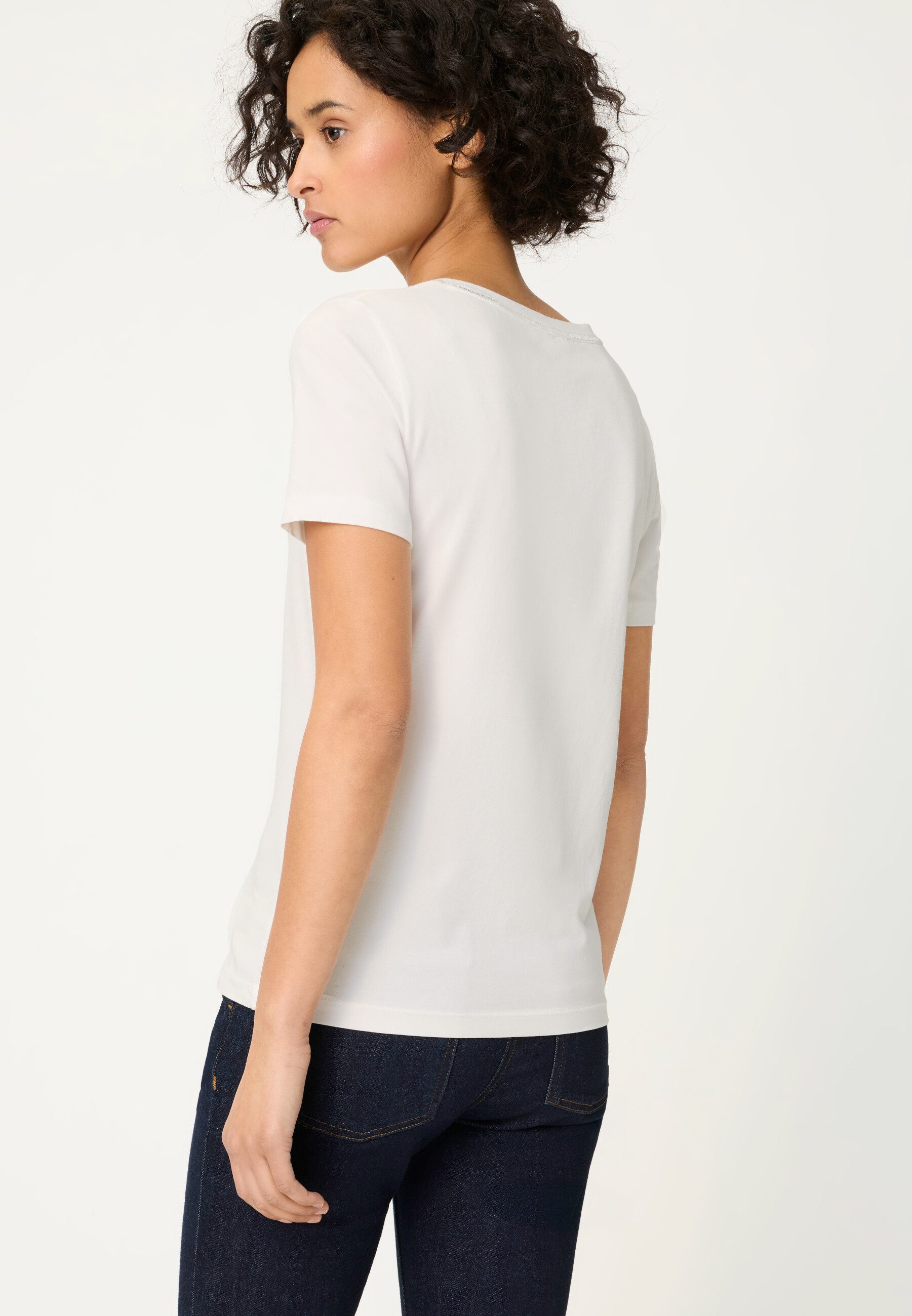 Olsen T-Shirt Shirt mit Placement-Print günstig online kaufen
