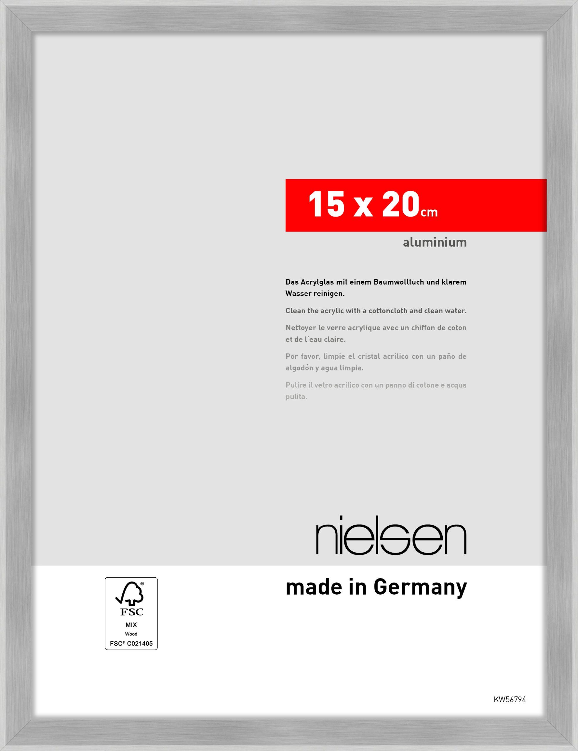 Nielsen (1 Atlanta, matt Bilderrahmen Weiß St) Design