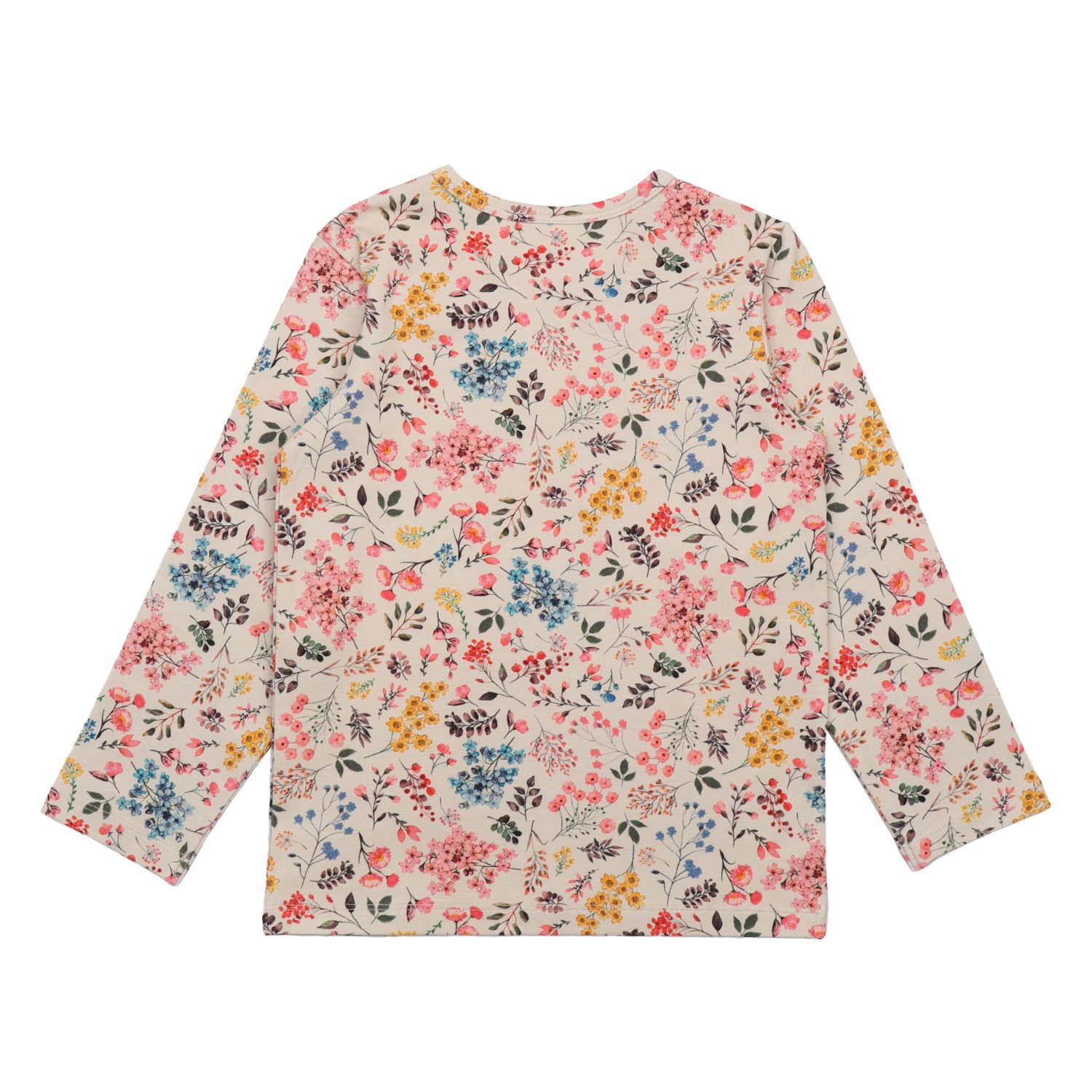 Walkiddy Langarmshirt Walkiddy Mini Flowers Kinder Bio Baumwolle GOTS Green Bio Baumwolle,GOTS, Kinderbekleidung,nachhaltige – Bild 2 von 3