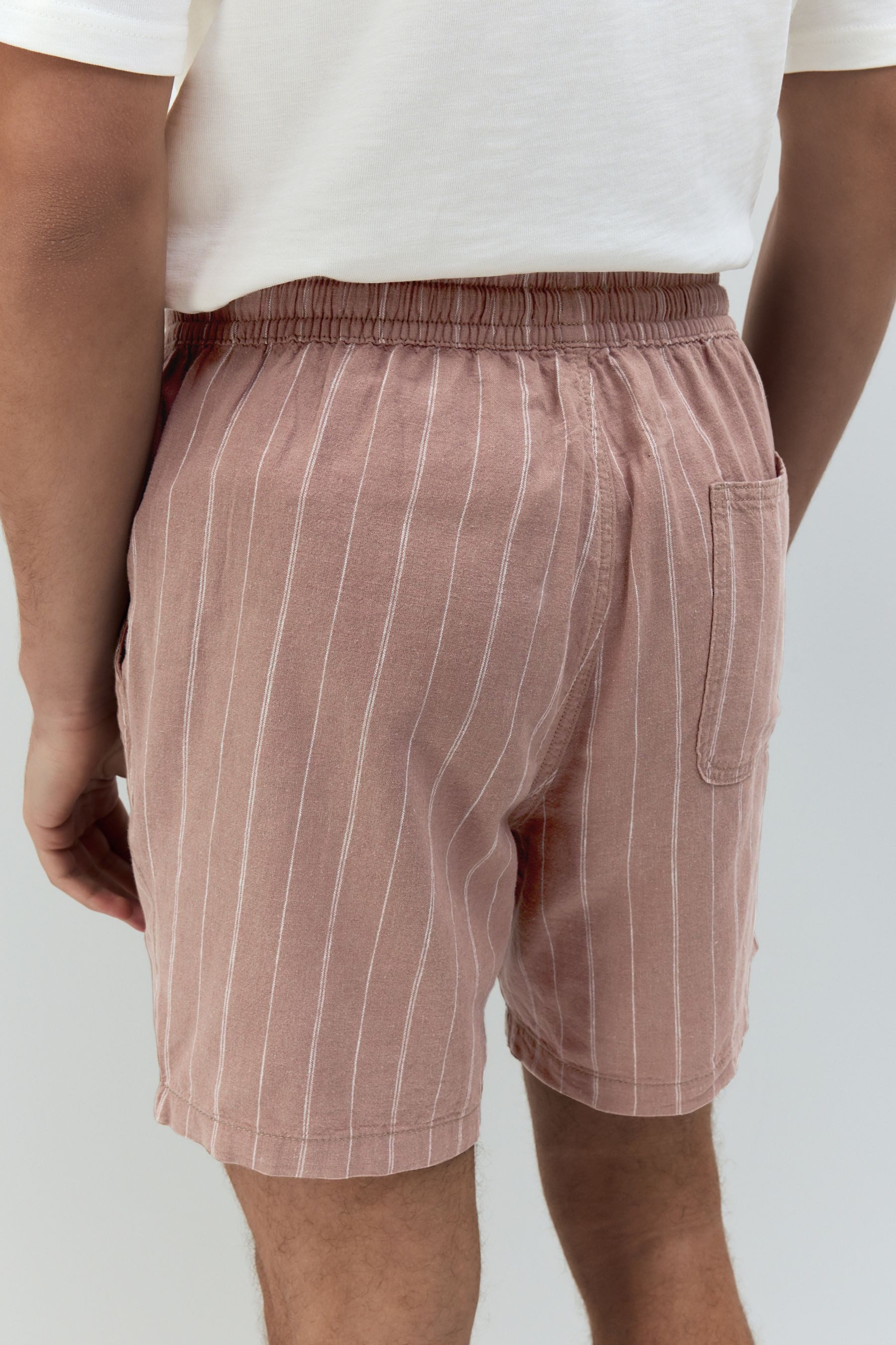 Next Shorts Gestreifte Shorts mit Kordelzug günstig online kaufen